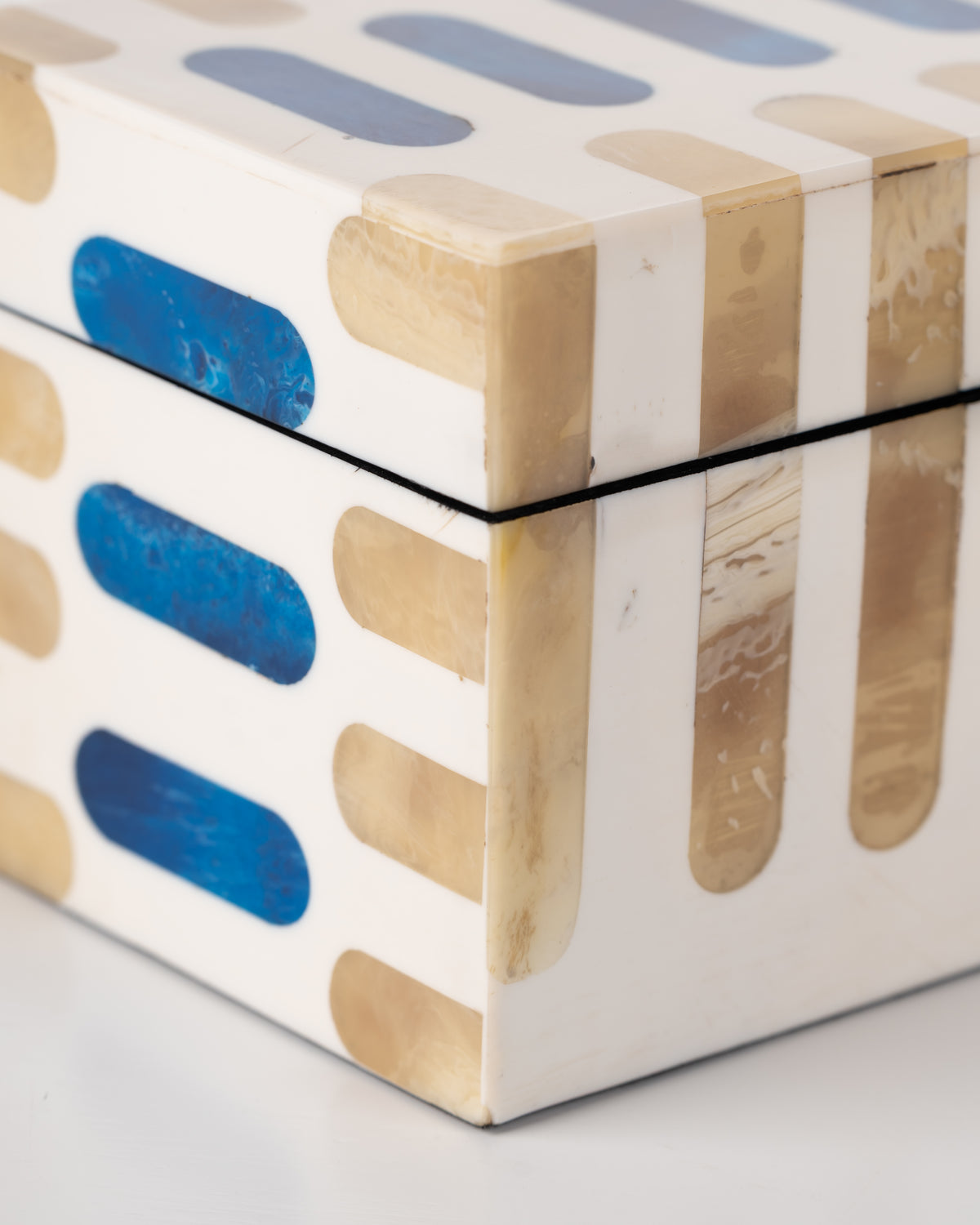 Collector's Cove Deco Ivory Box