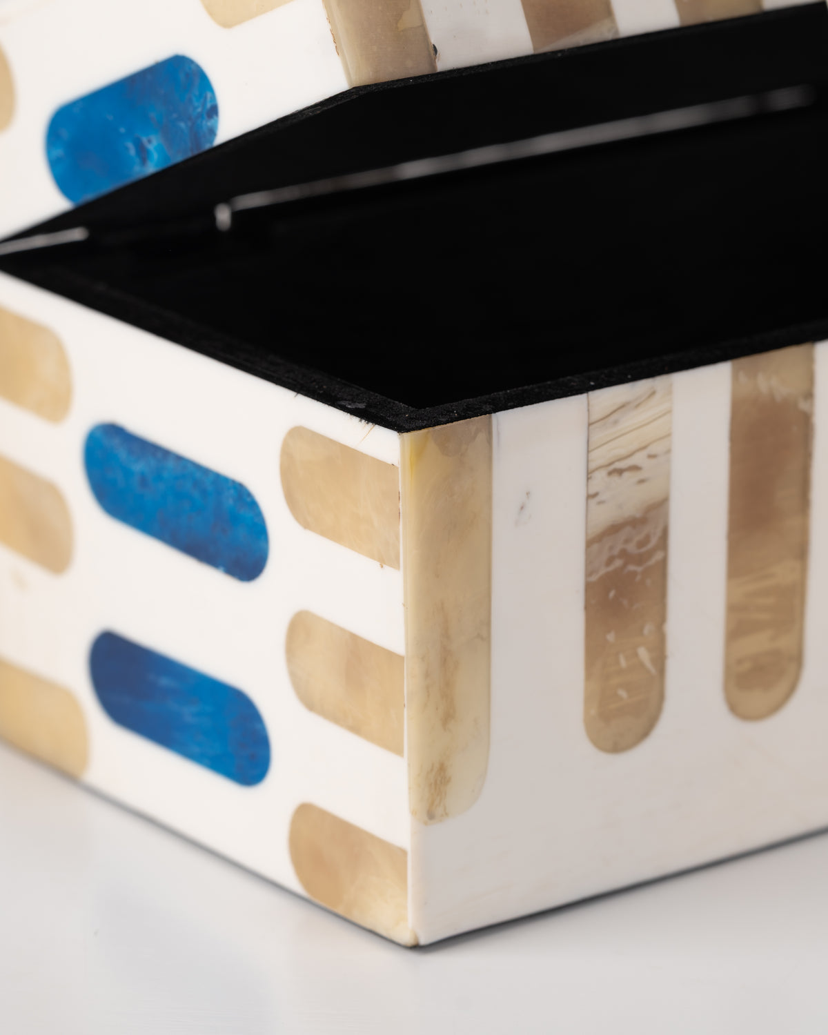 Collector's Cove Deco Ivory Box