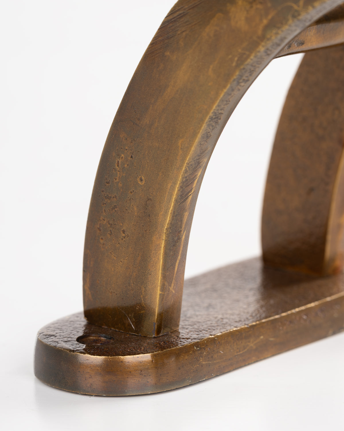 Vintage Brass Coat Rack