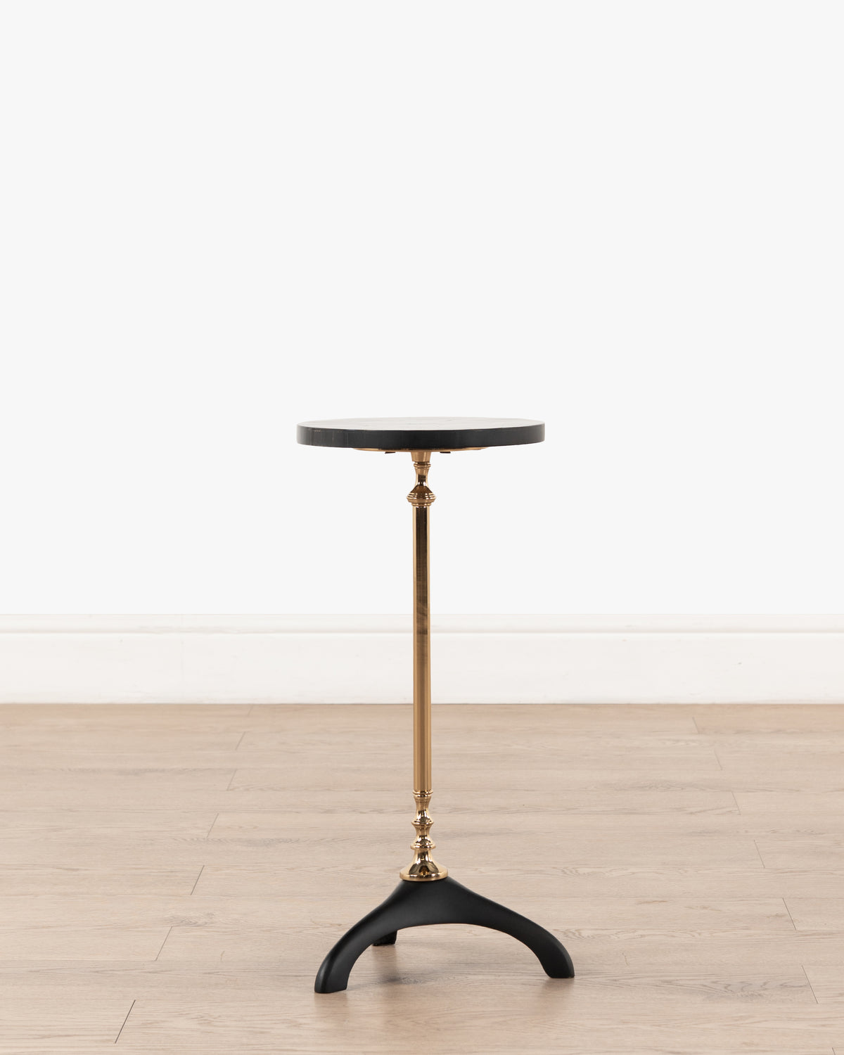 Collector's Cove Brass Stem Side Table