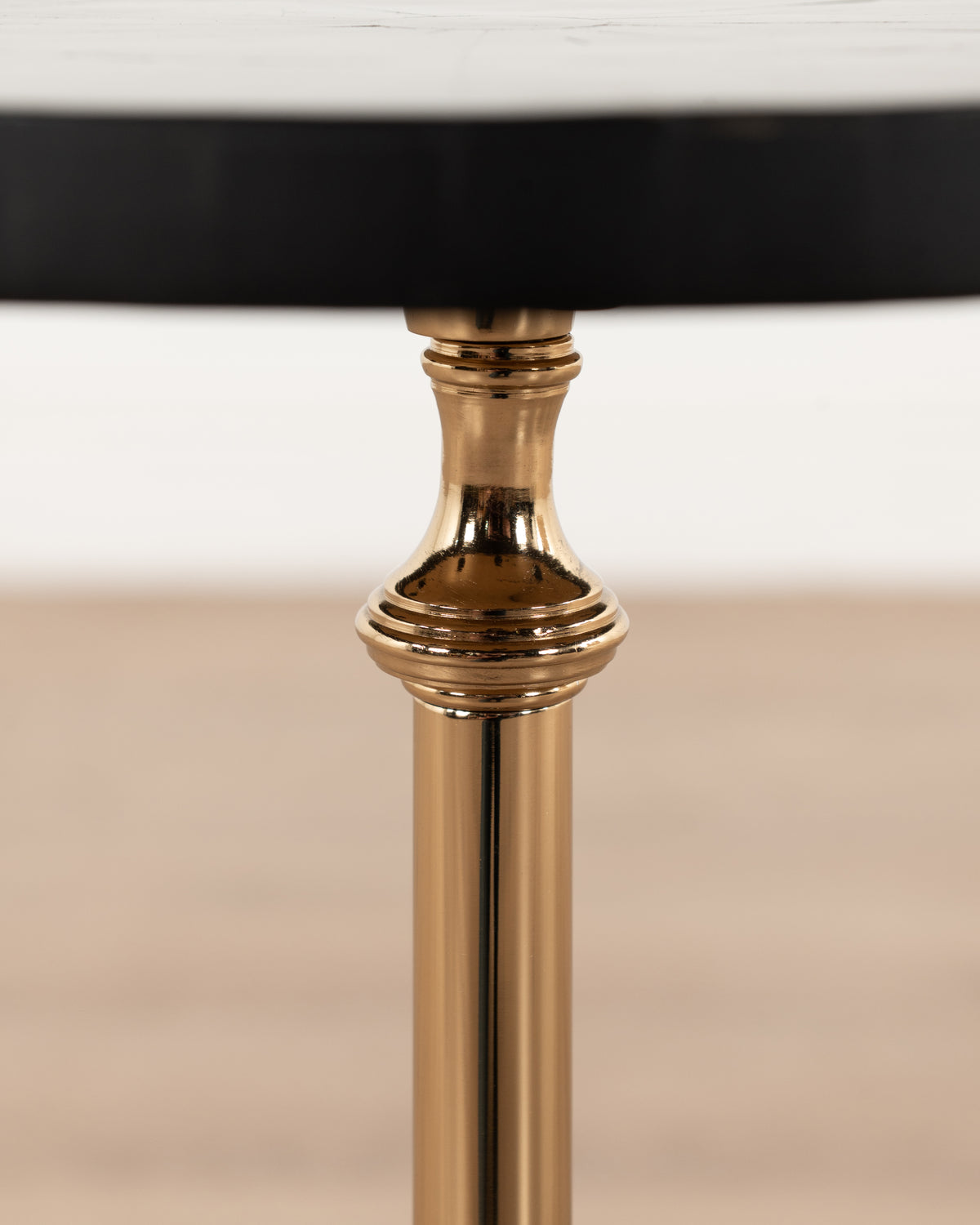 Collector's Cove Brass Stem Side Table