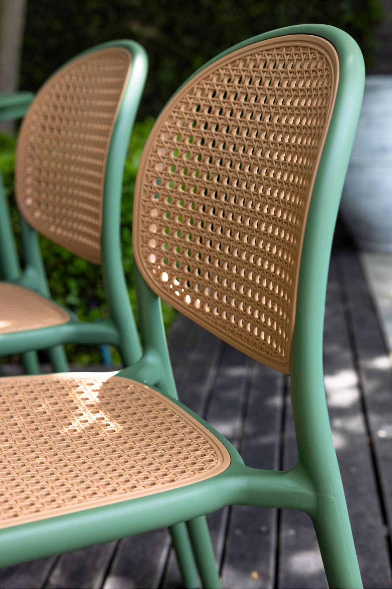 Al fresco Luca dining chair | Green