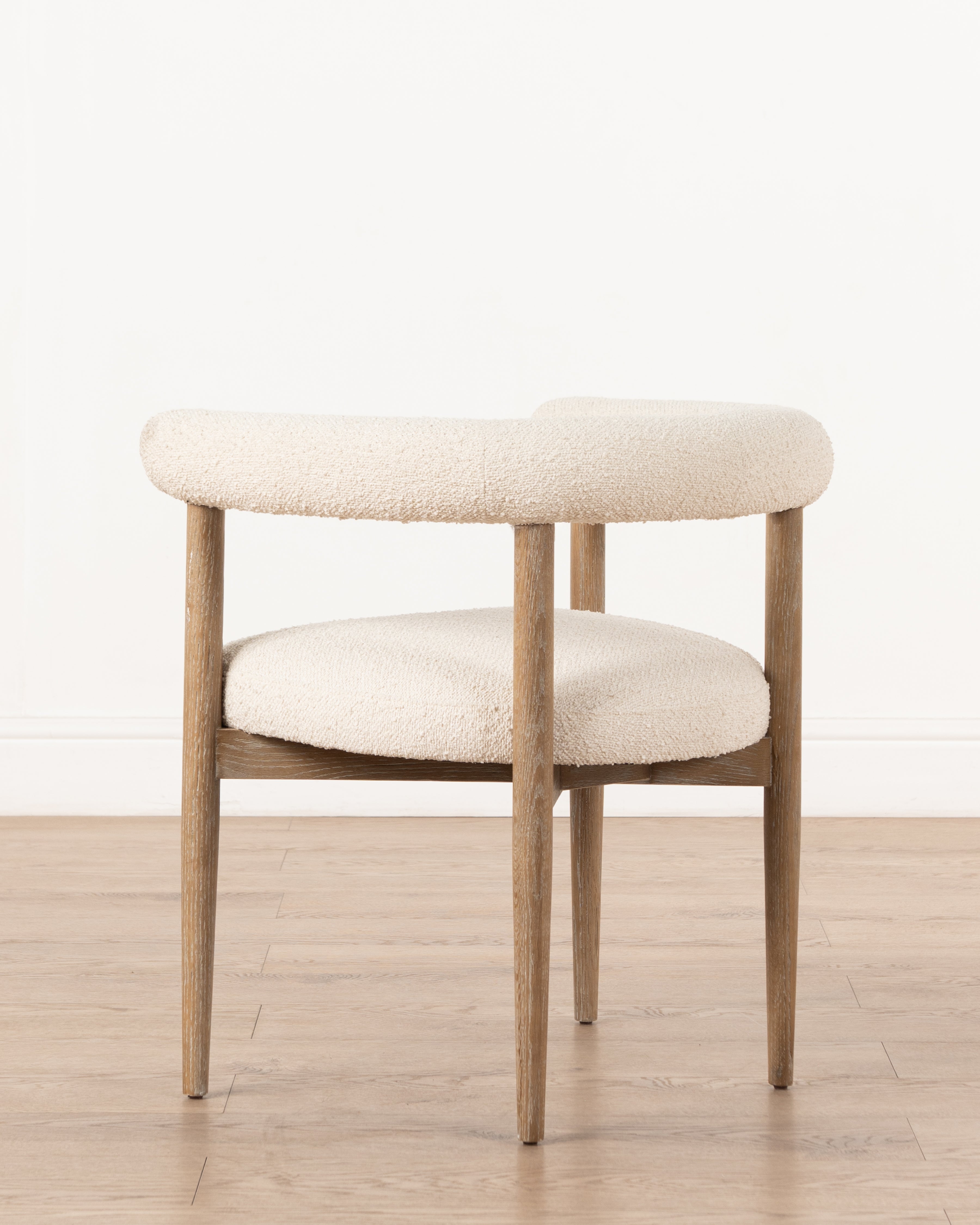 Anele Boucle dining chair
