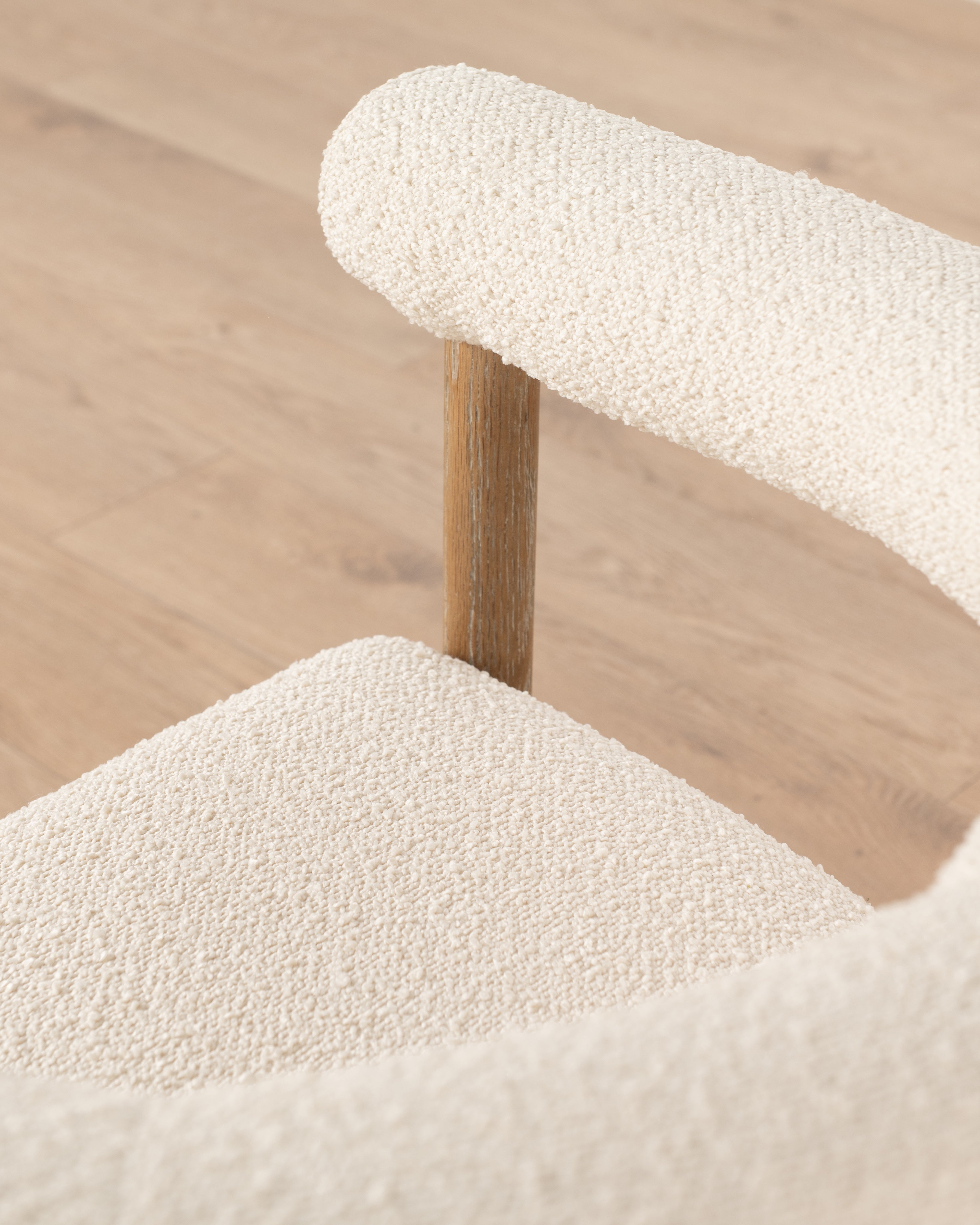 Anele Boucle dining chair