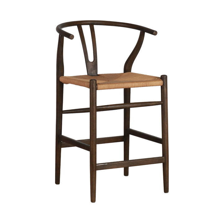 Wishbone Counter Stool | Smokey Oak
