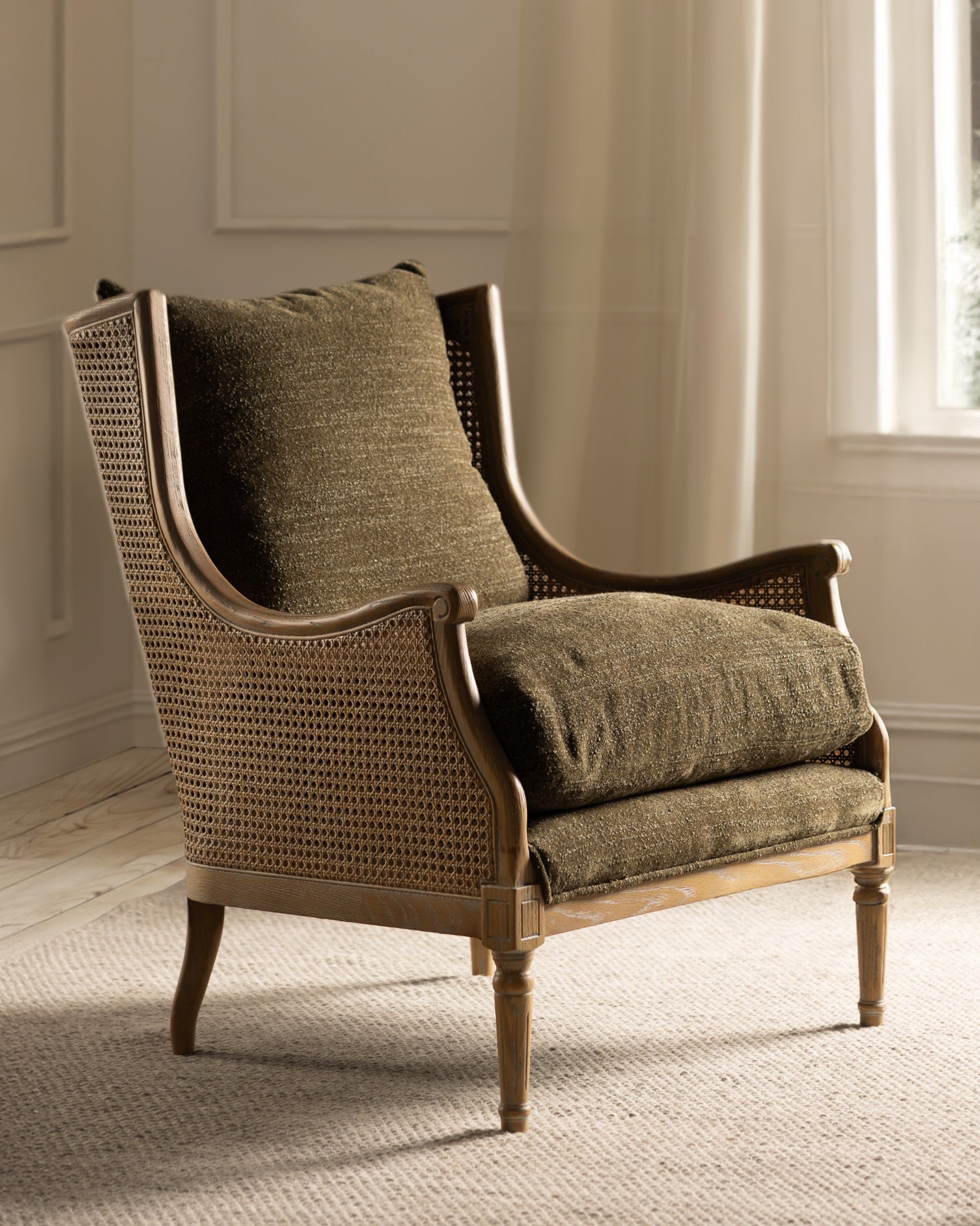 Amelie Wingback | Green