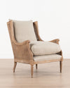 Amelie Wingback | Linen