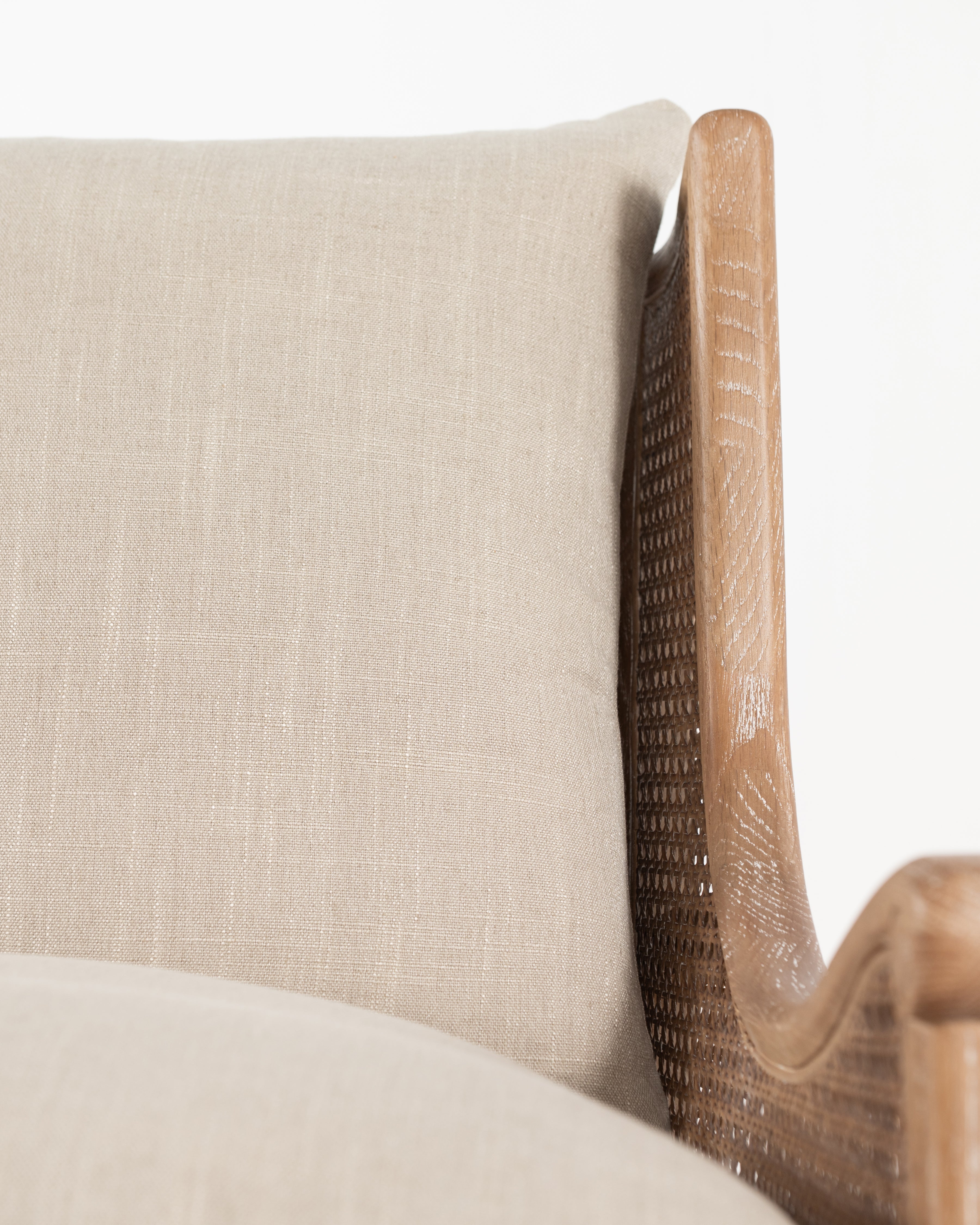 Amelie Wingback | Linen