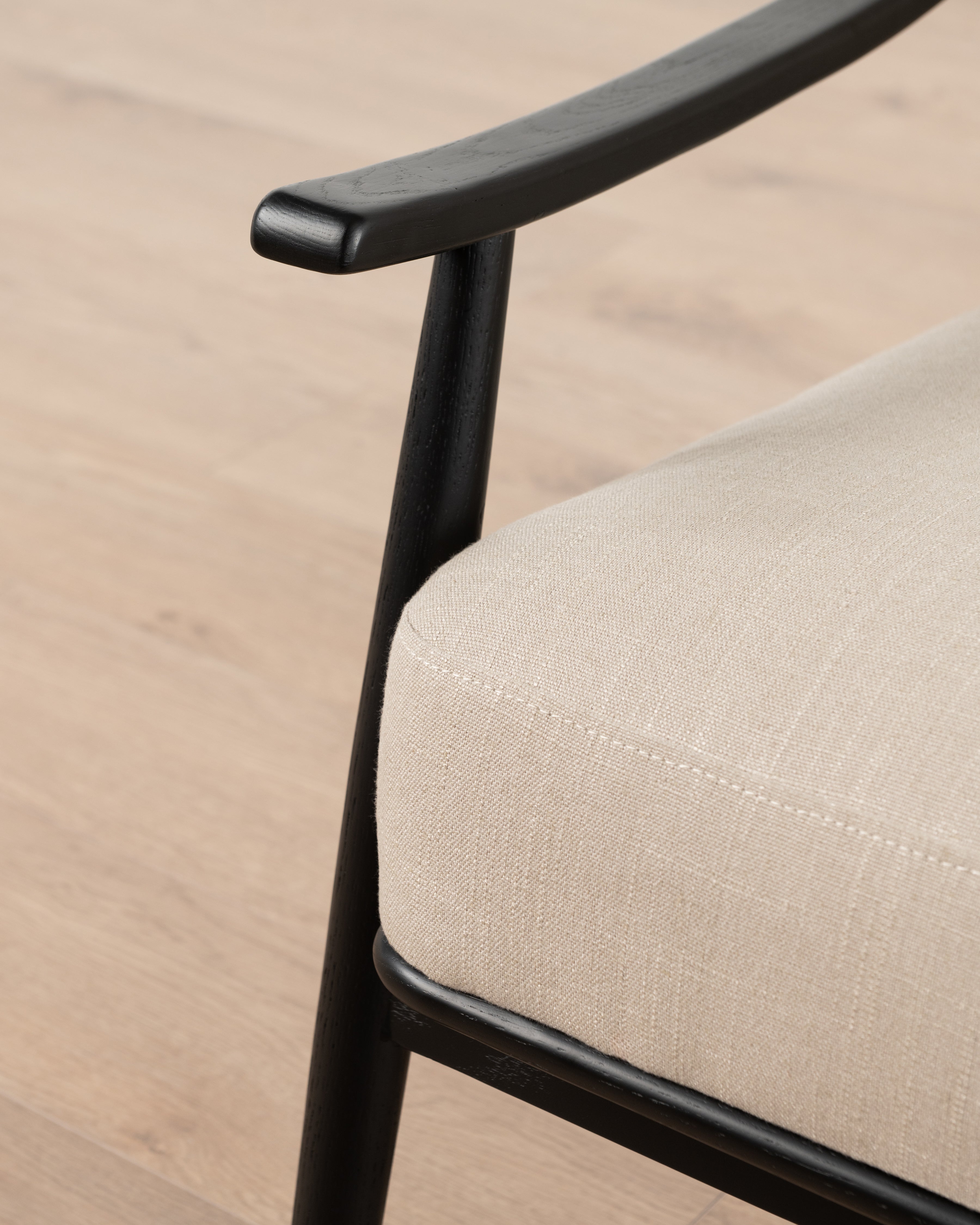 Bahati Armchair | Linen