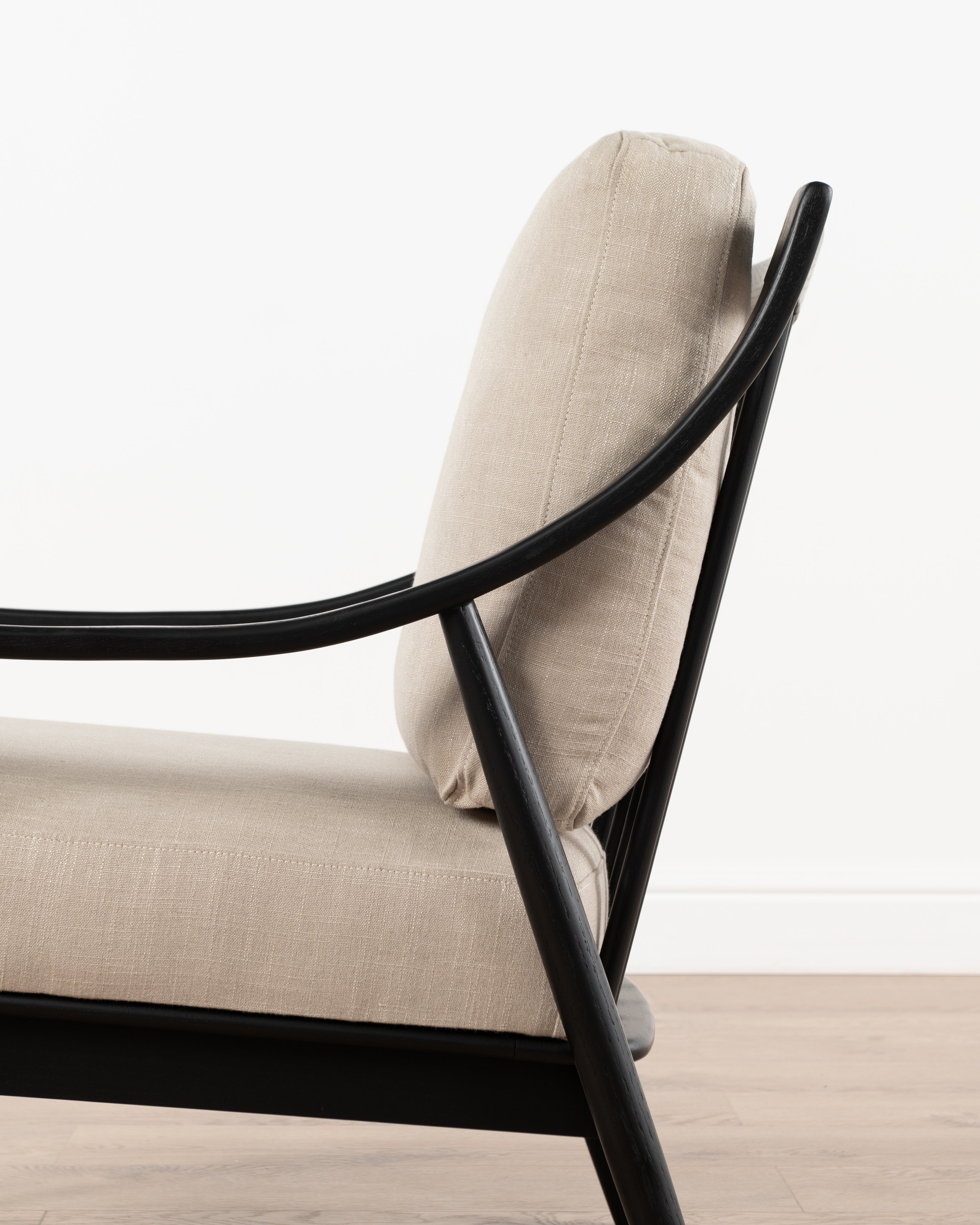 Bahati Armchair | Linen