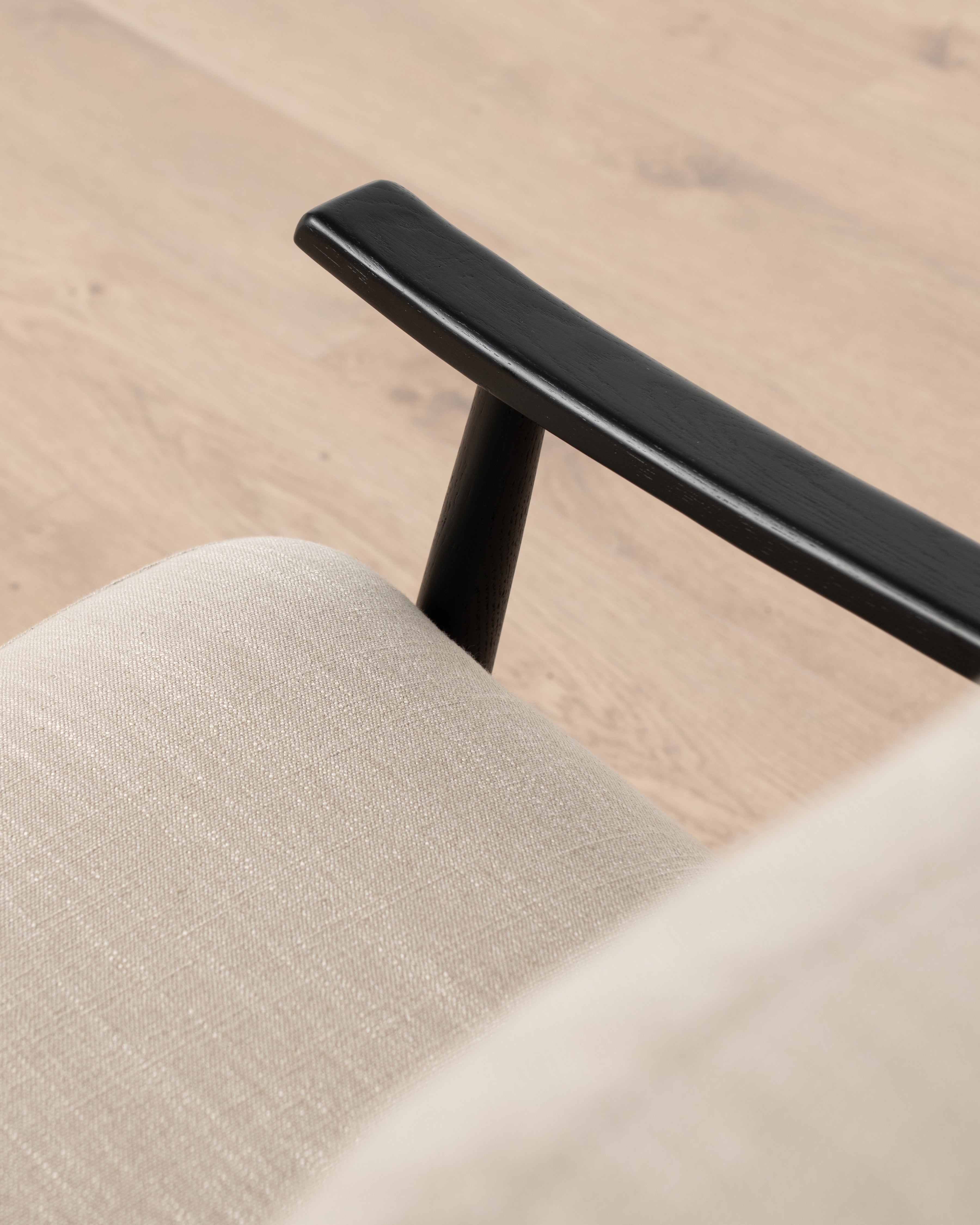 Bahati Armchair | Linen