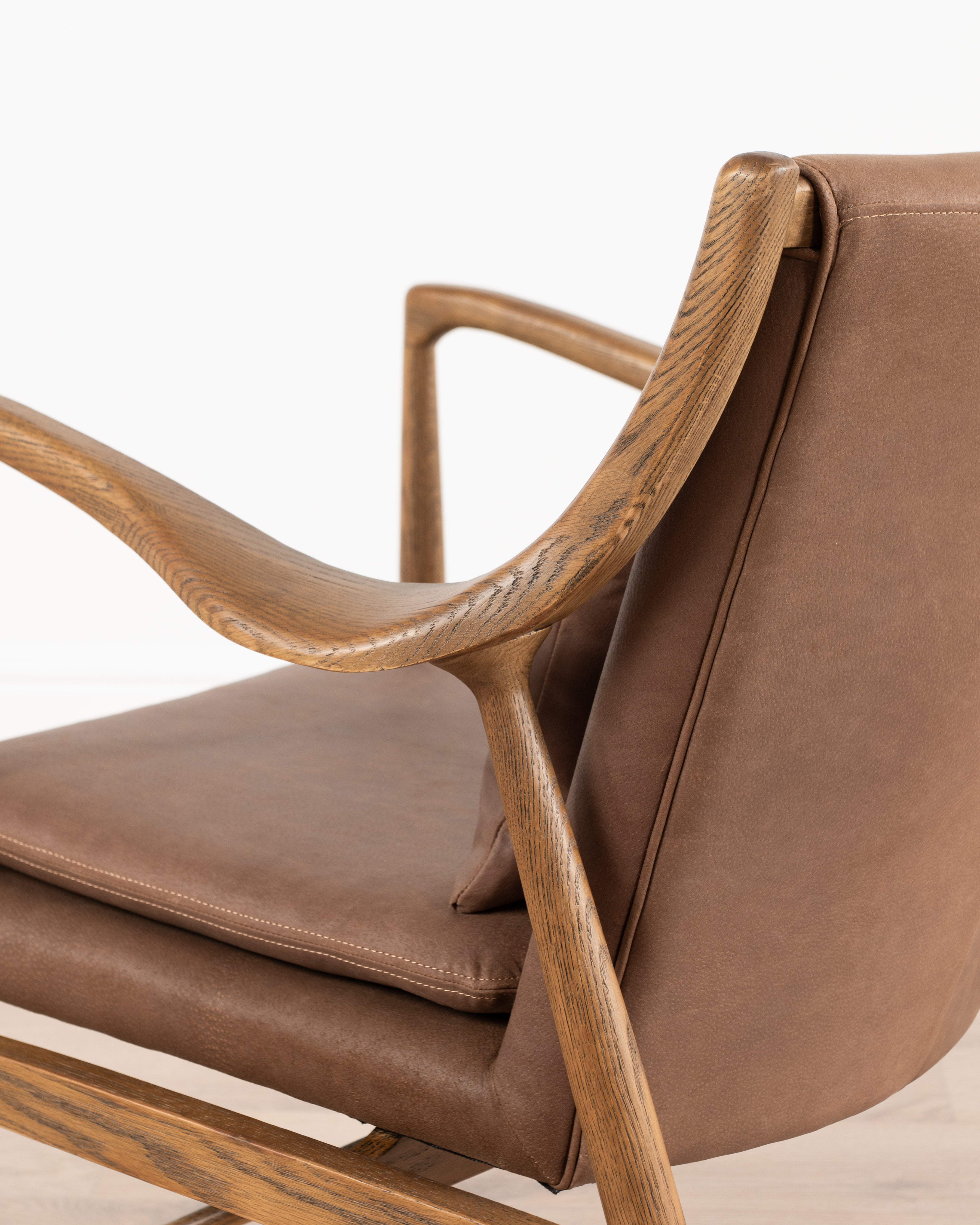 Haven Leather Accent Chair