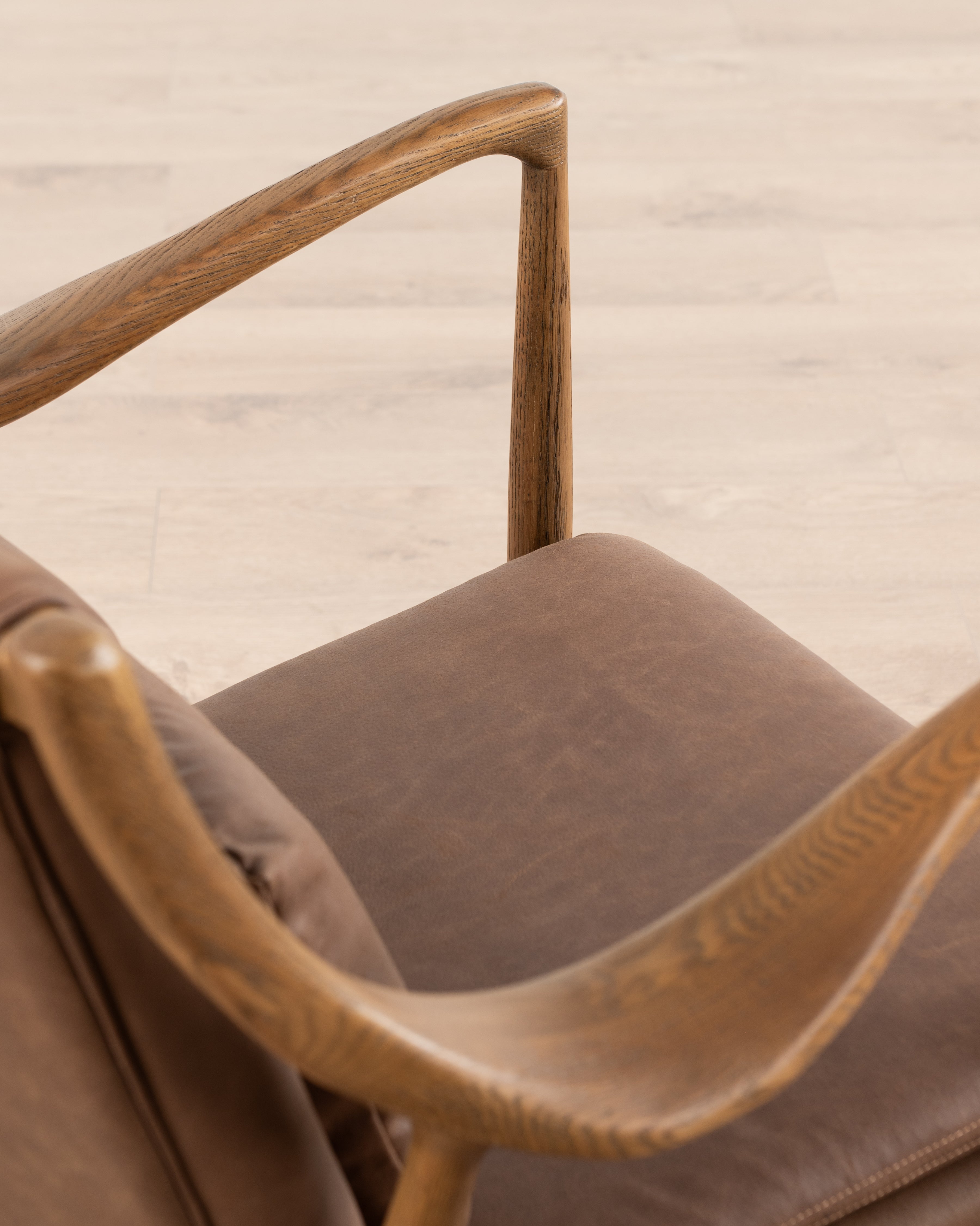 Haven Leather Accent Chair