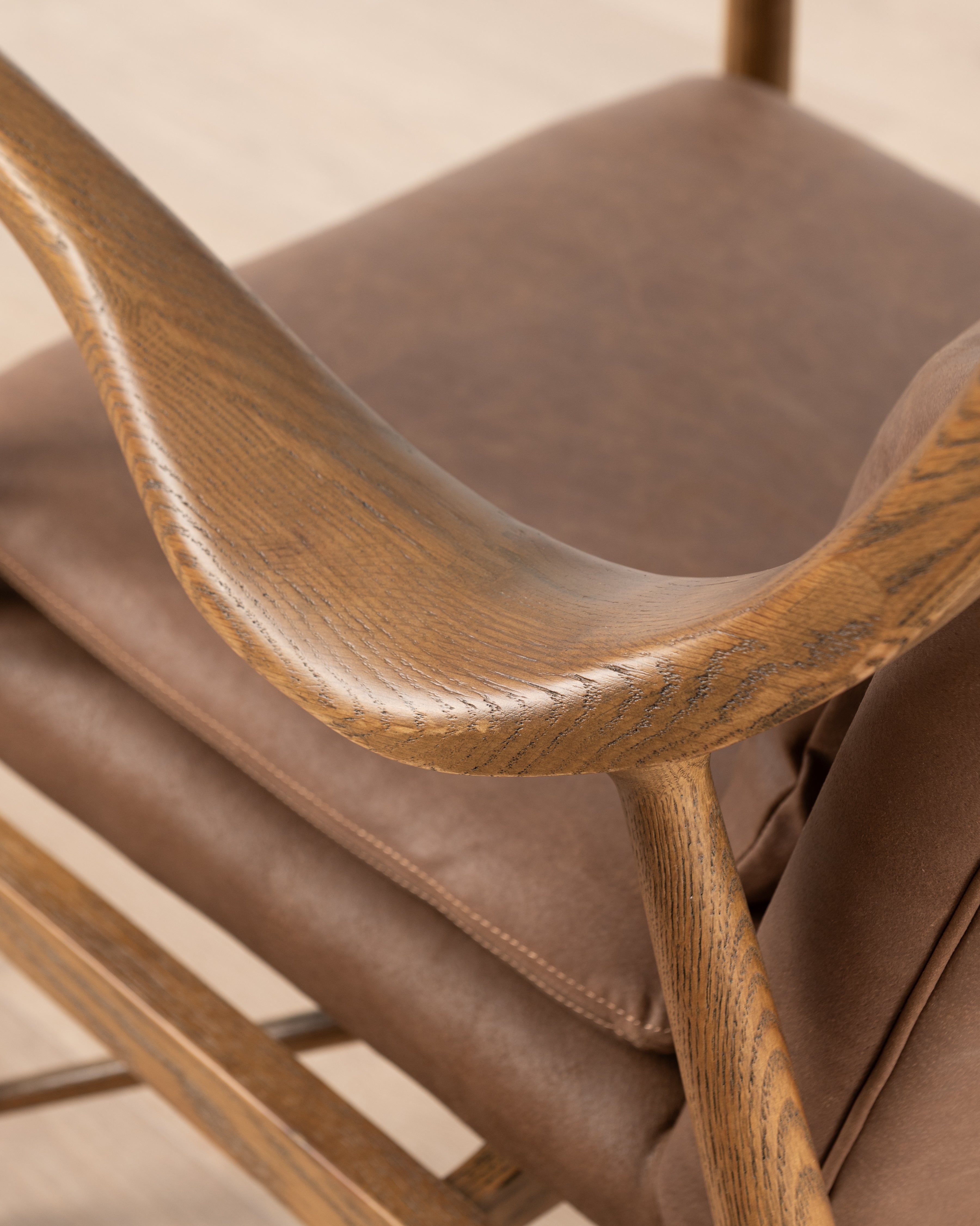 Haven Leather Accent Chair