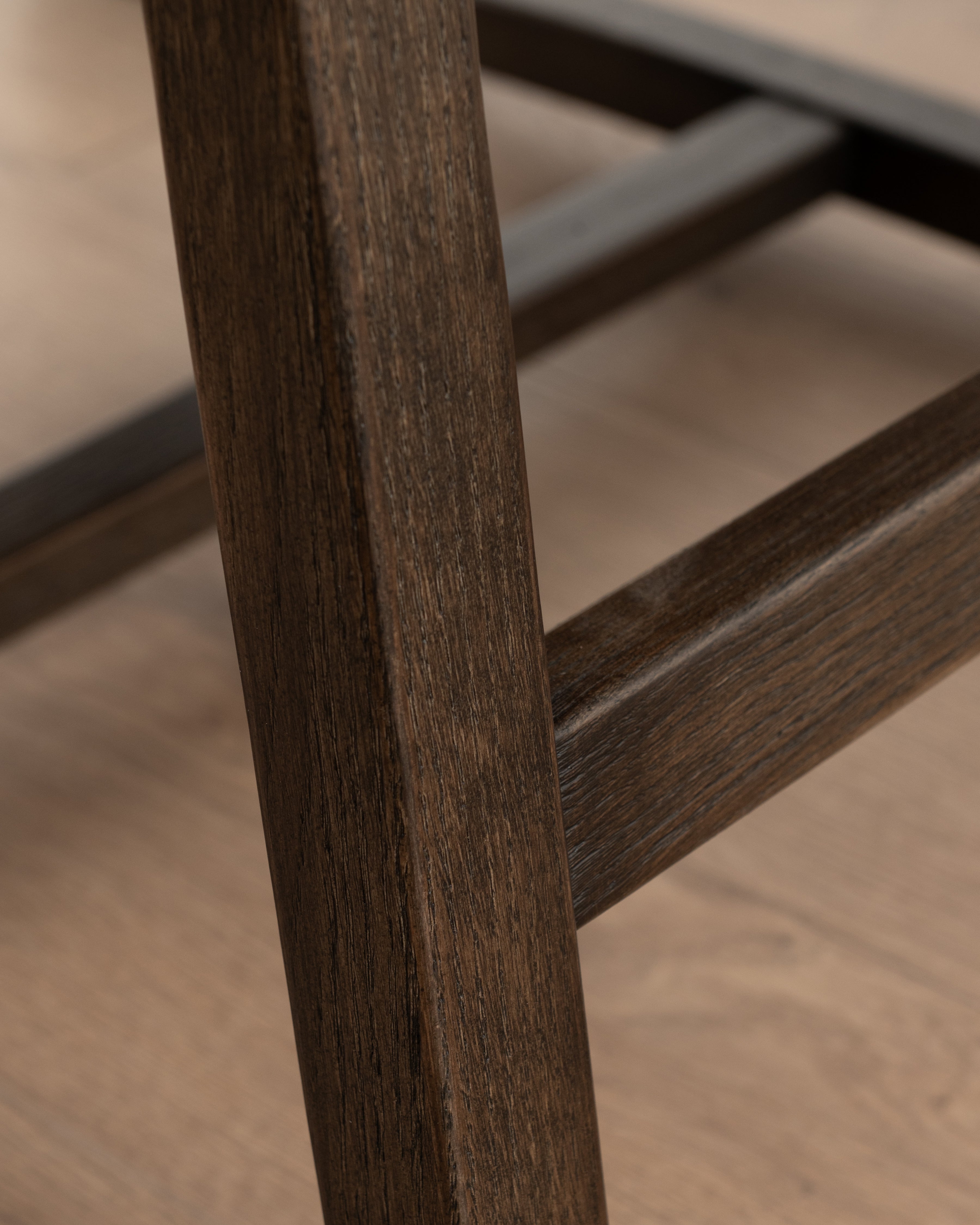 Brindle Leather Accent Chair
