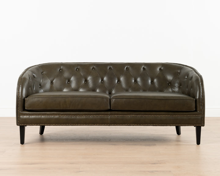 Auburn Leather Sofa | 2 seater