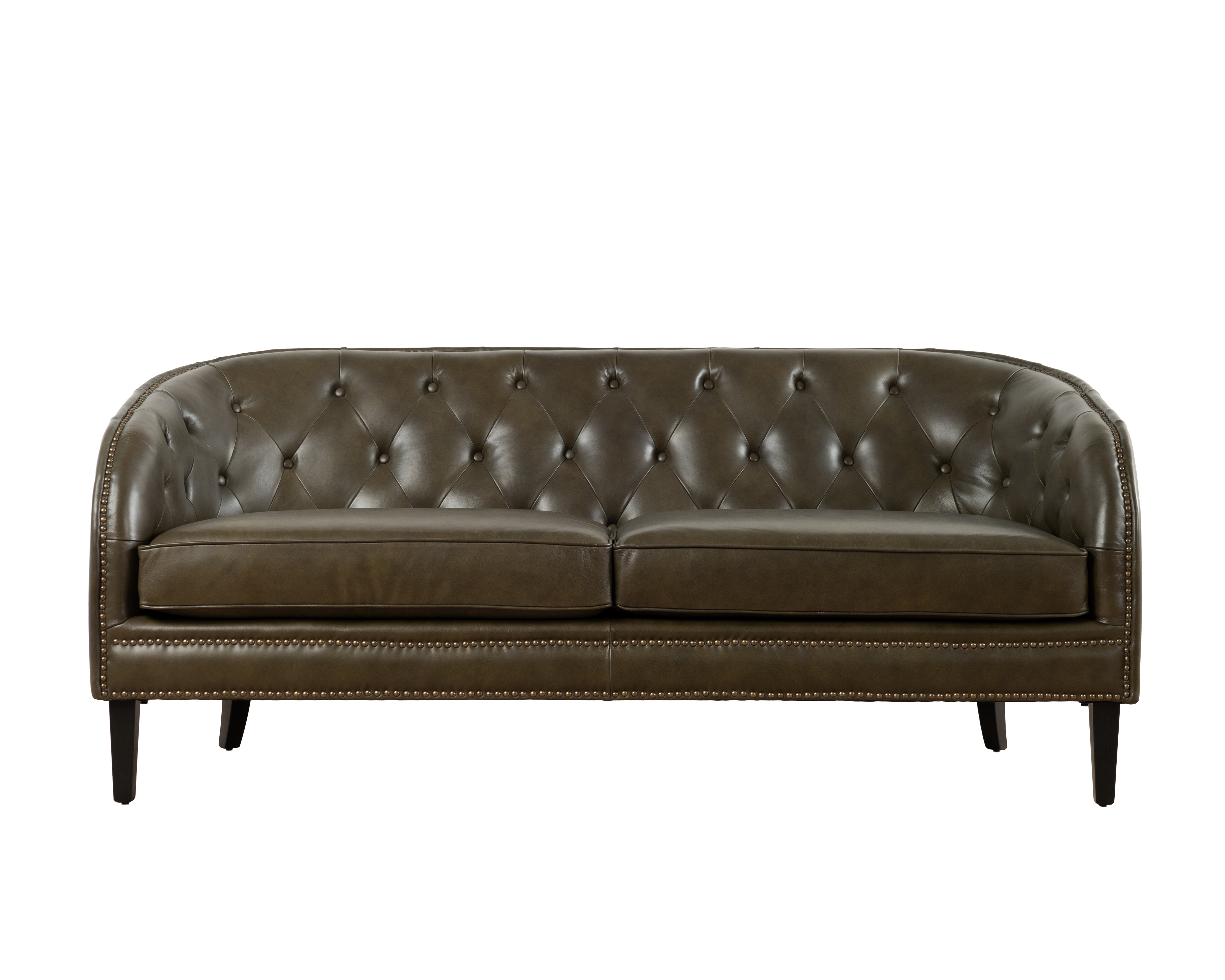 Auburn Leather Sofa | 2 seater