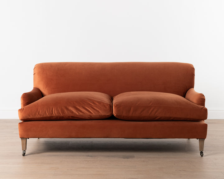 Luxe Stamford 2.5 Seater Sofa | Rust