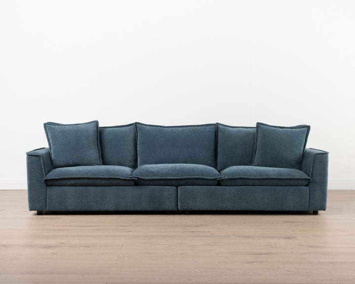 Maya 3.5-Seater Sofa | Blue