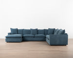 Maya 6-Seater Corner Unit | Blue