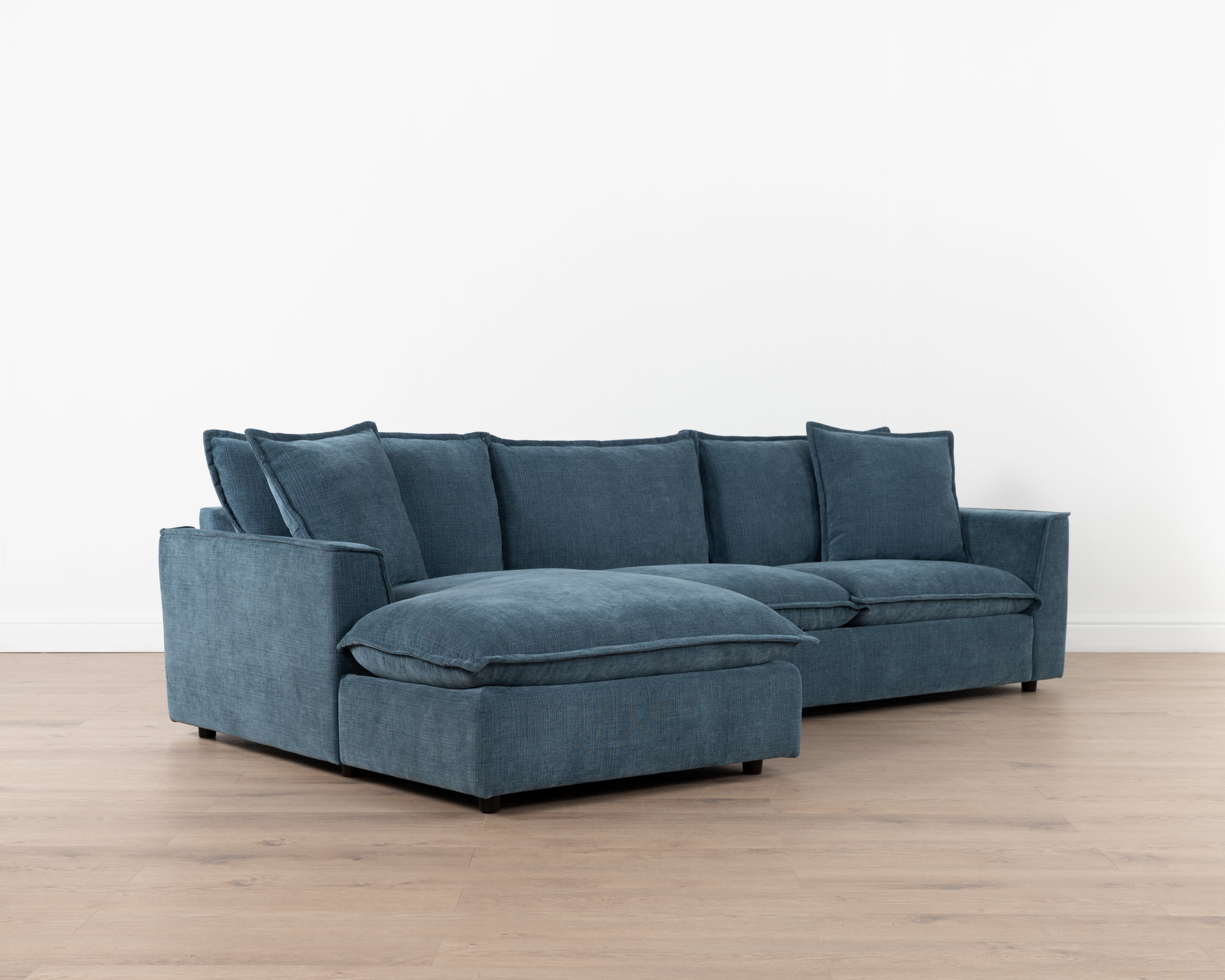 Maya 3-Seater Sofa with Daybed | Blue