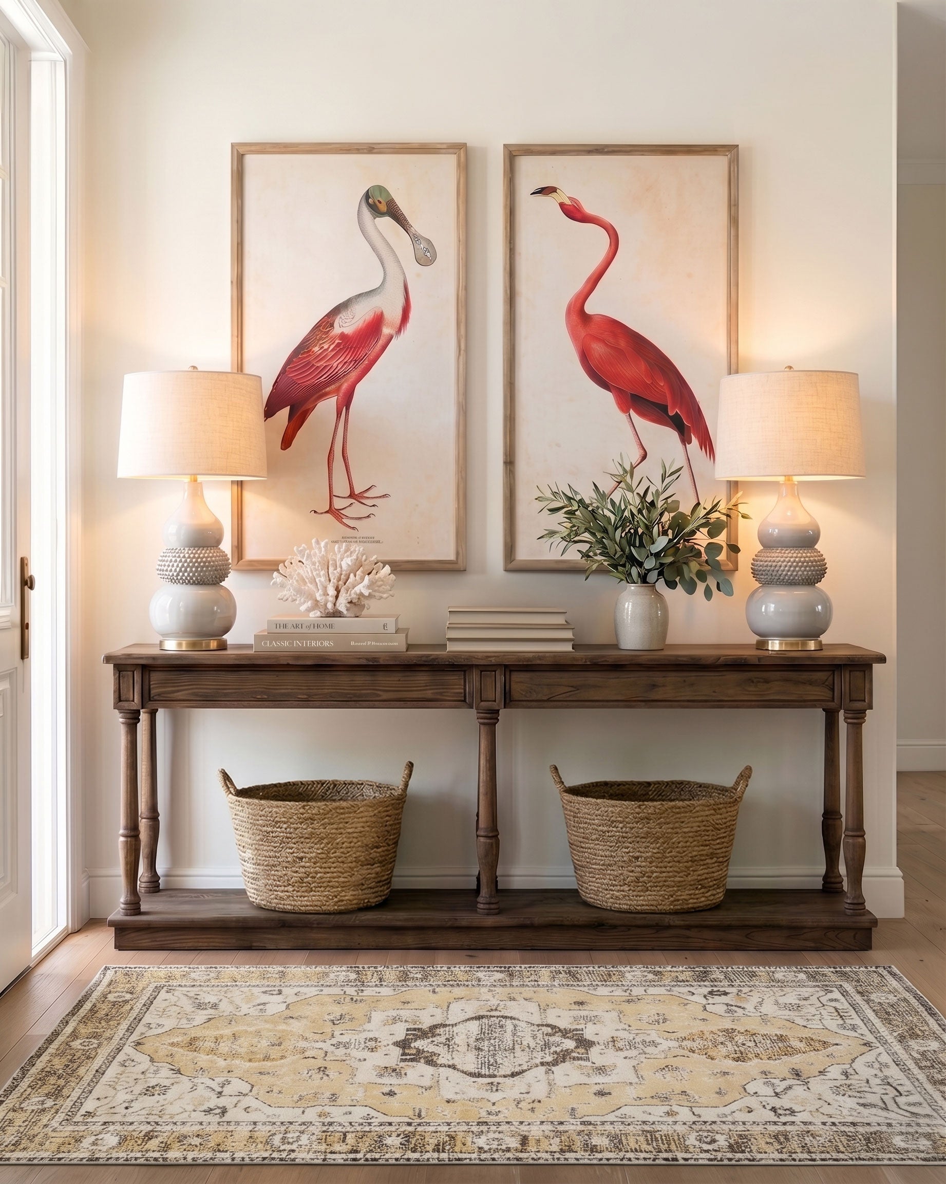 Flamingo Framed Wall Art B