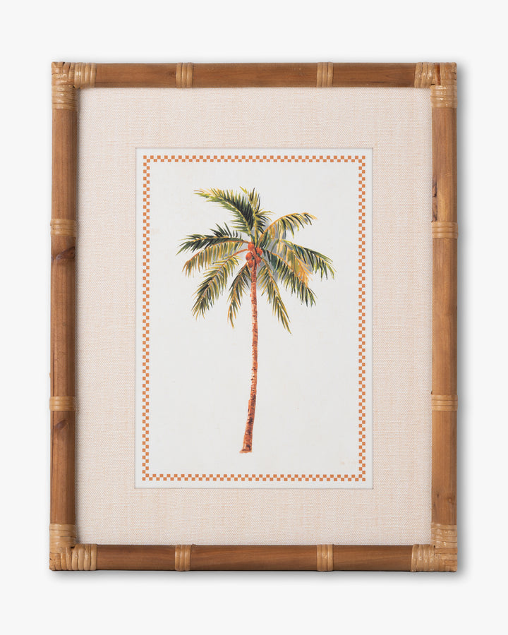 Tropical Palm Framed Wall Art A