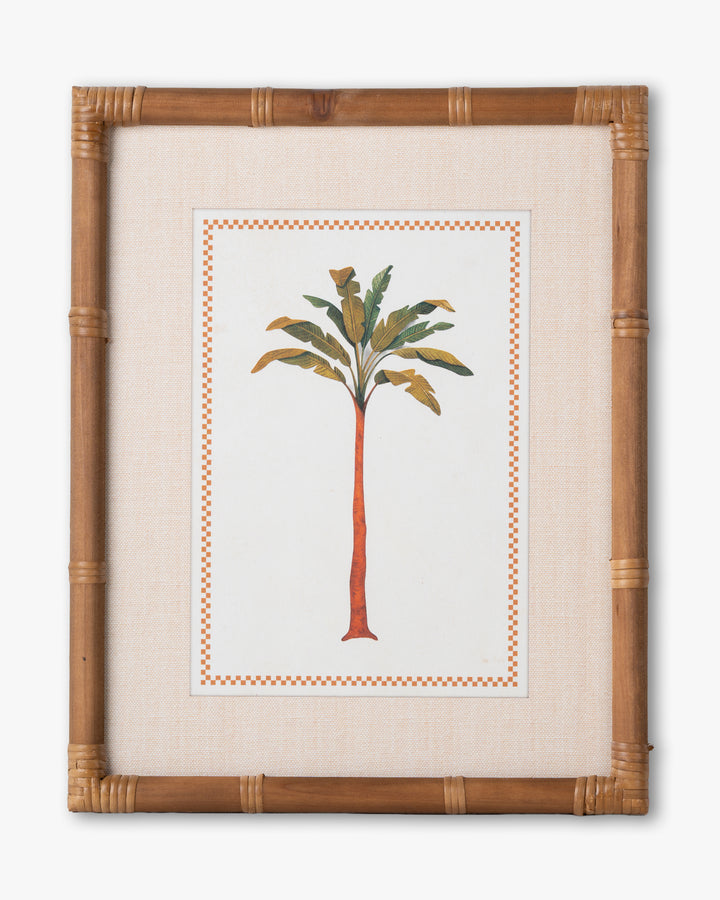 Tropical Palm Framed Wall Art D