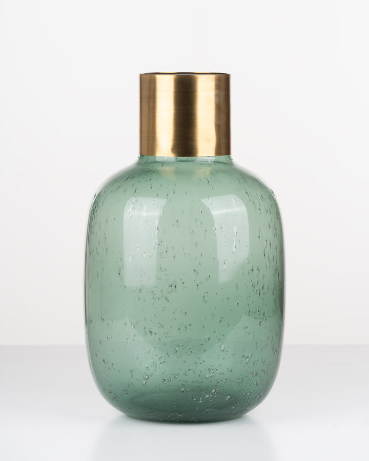 Mint Glass Vase