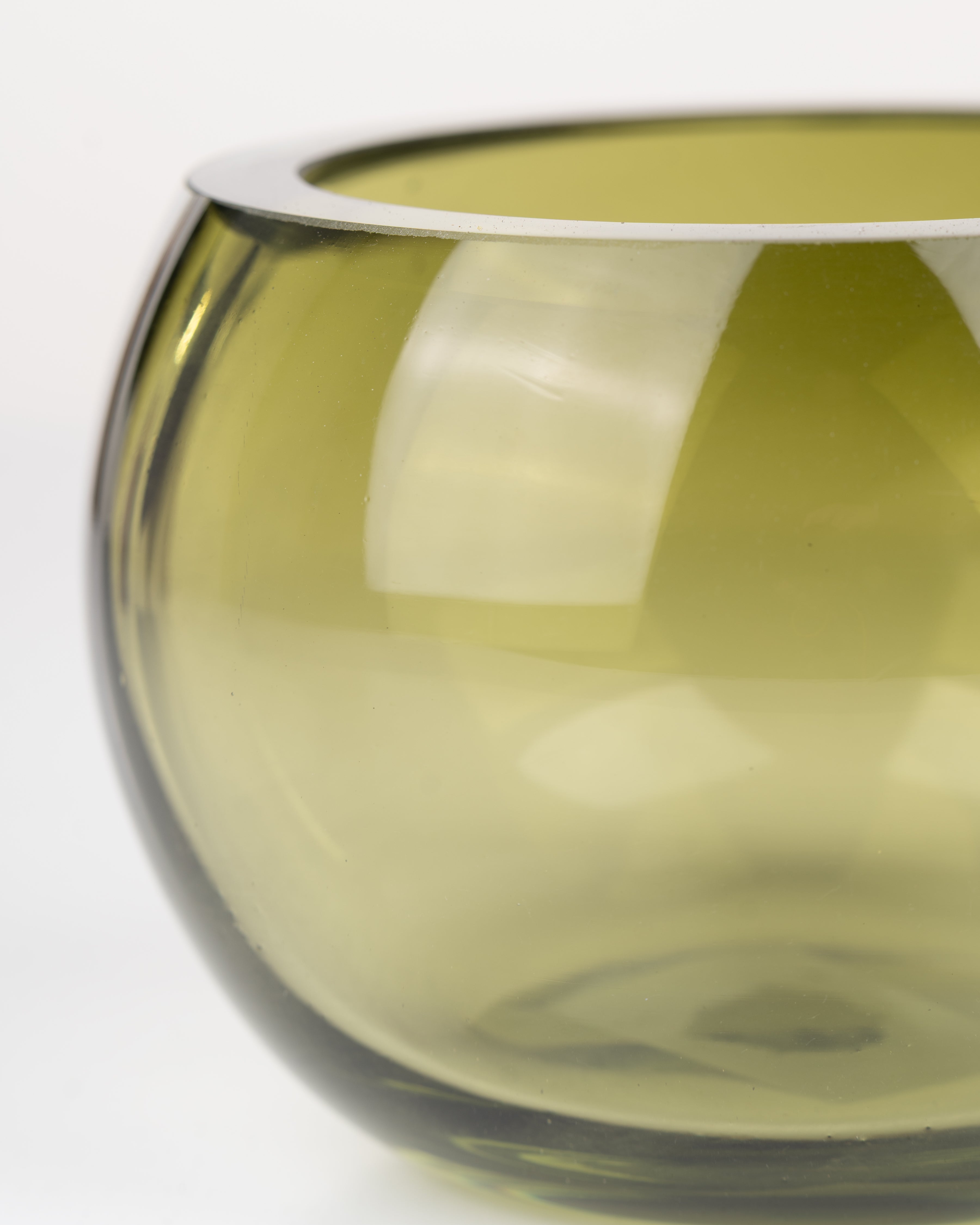 Moss Glass Vase