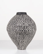 Ink & Ivory Vase | Large