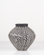 Ink & Ivory Vase | Small