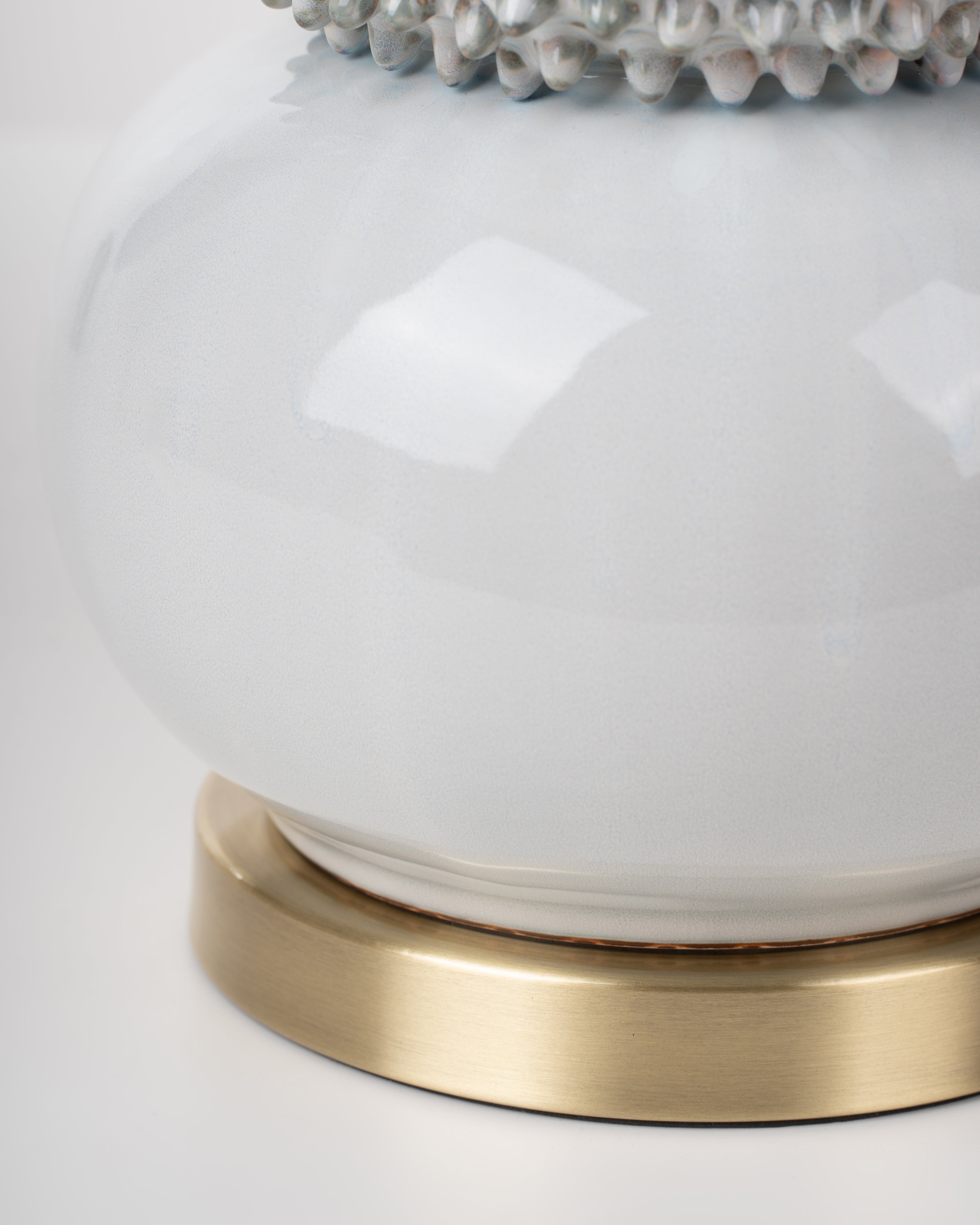 Ivory Bead Lamp
