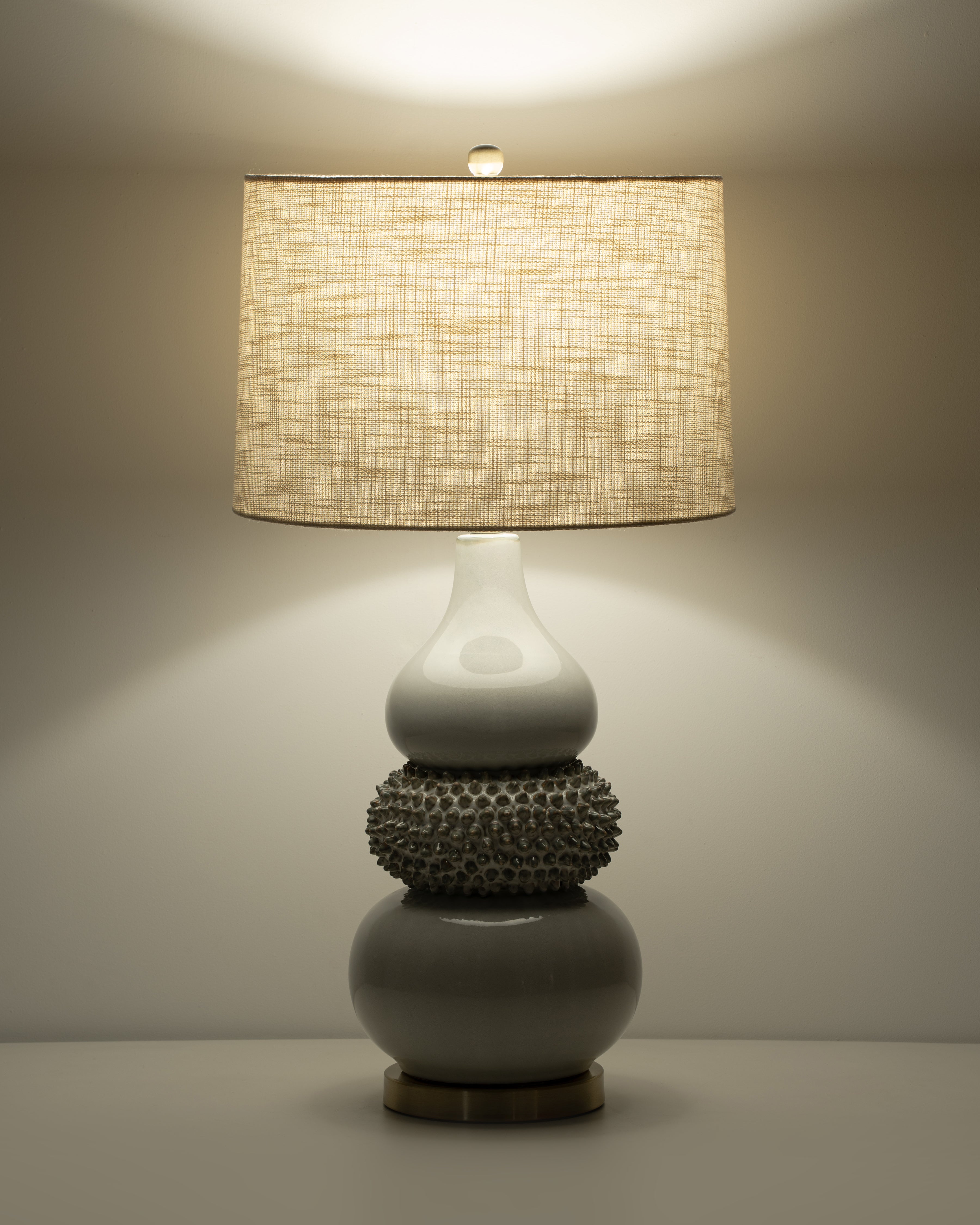 Ivory Bead Lamp