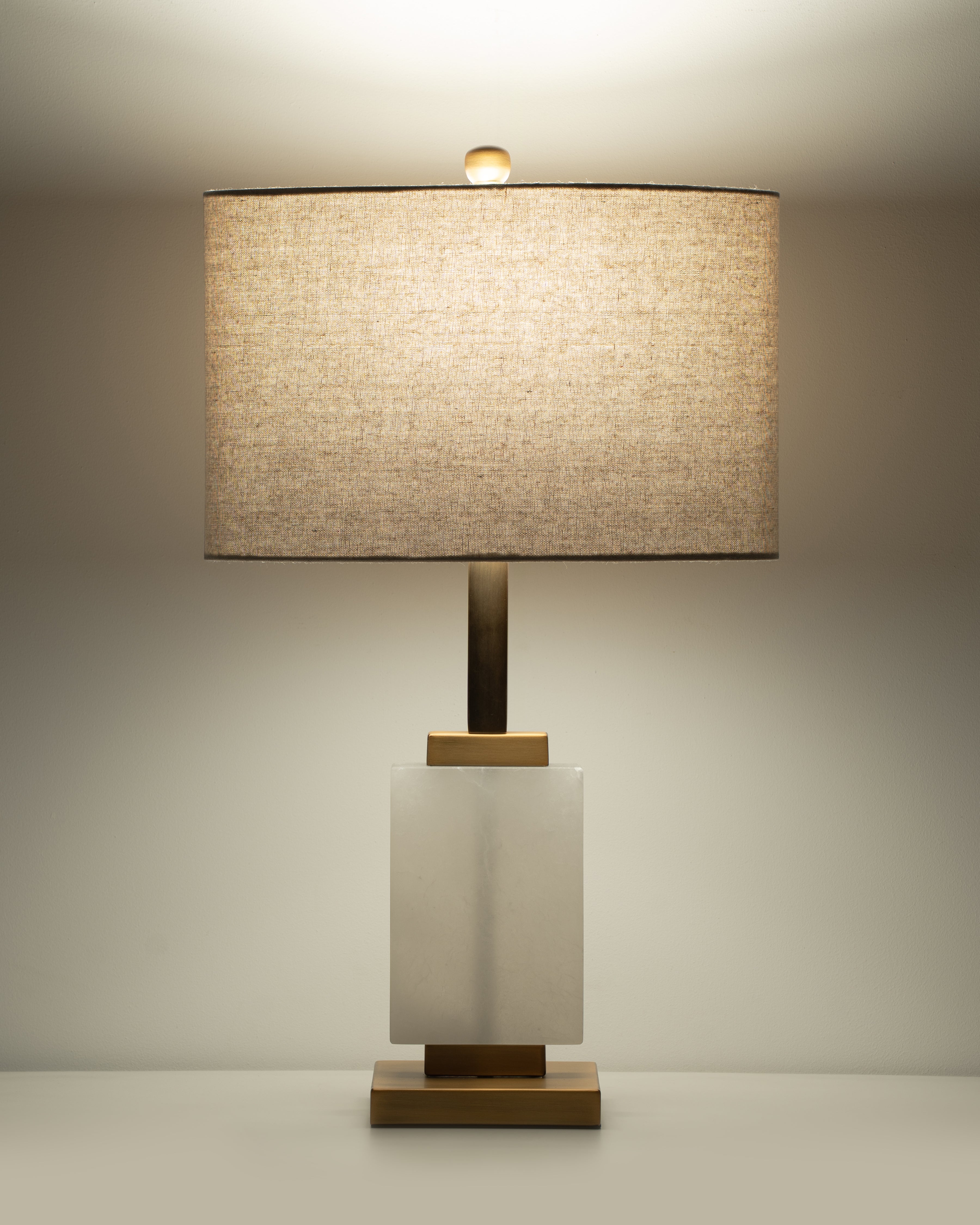Stone Column Lamp