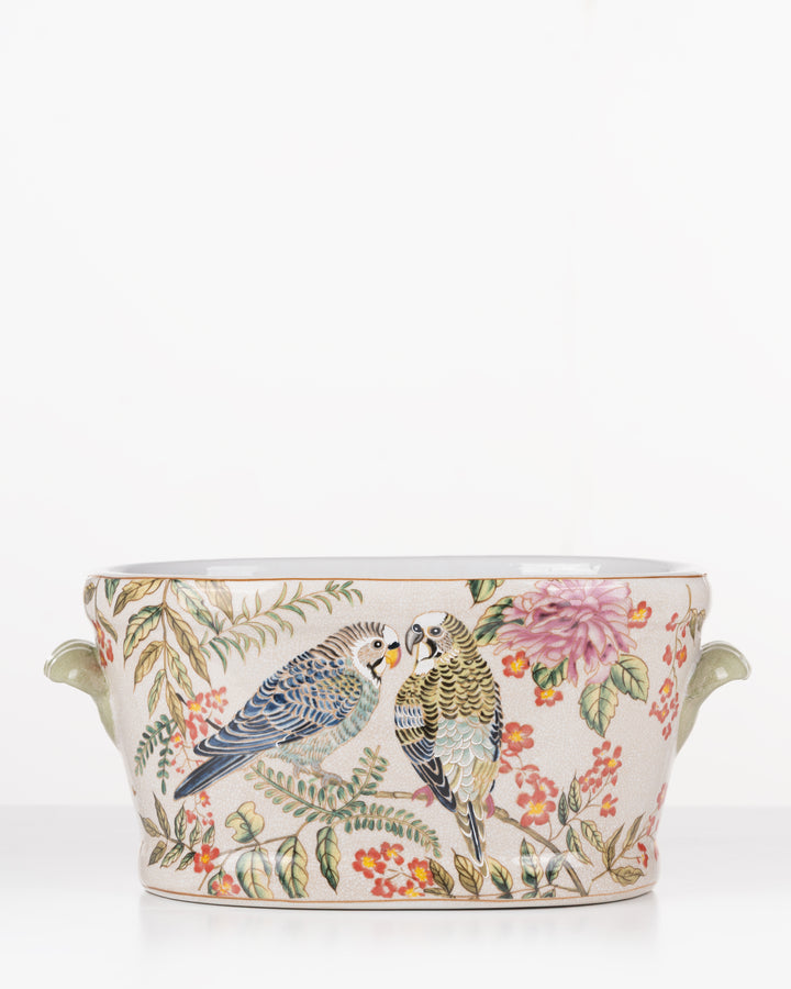 Jardin Aviary Ceramic Footbath