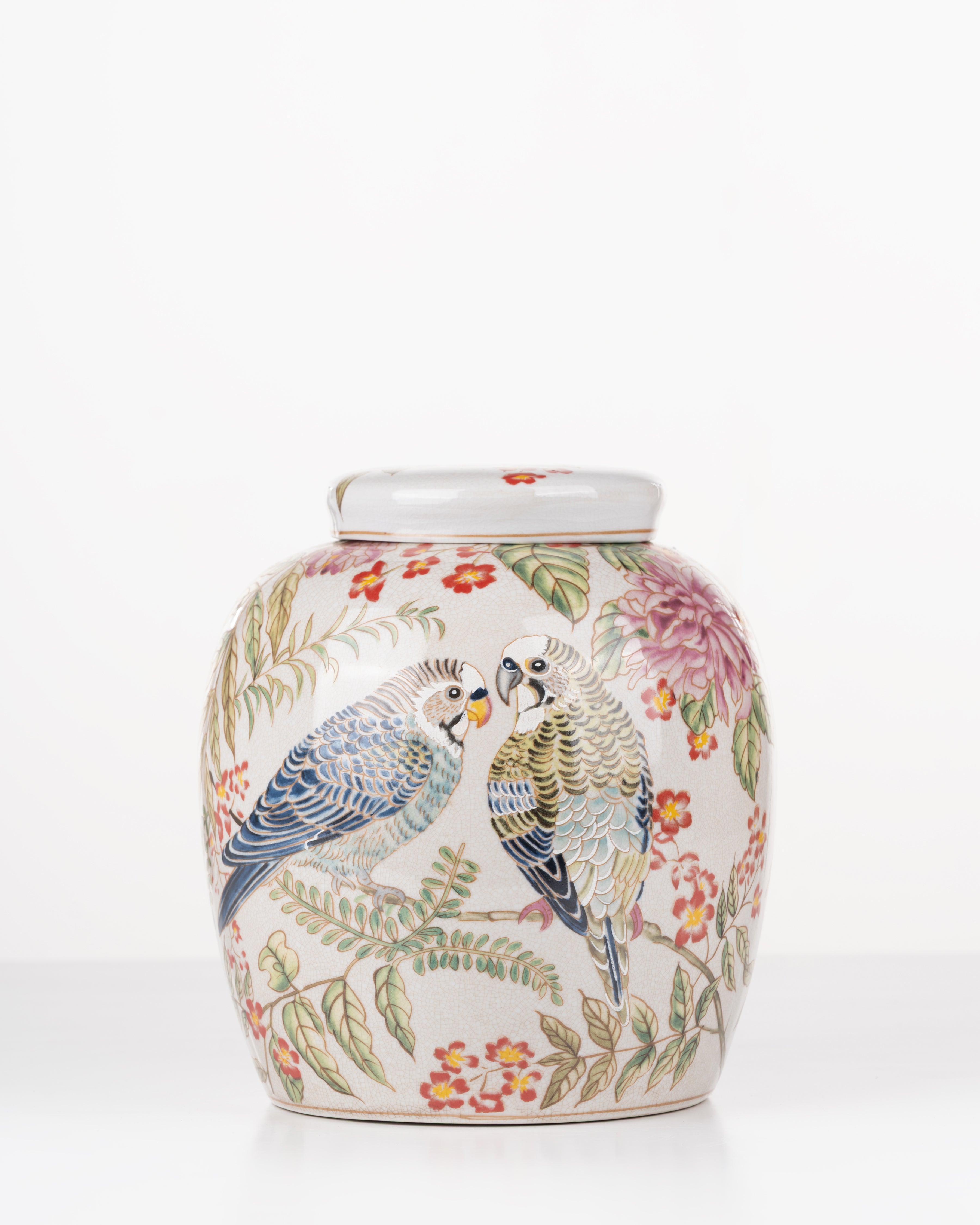 Jardin Aviary Ceramic Jar