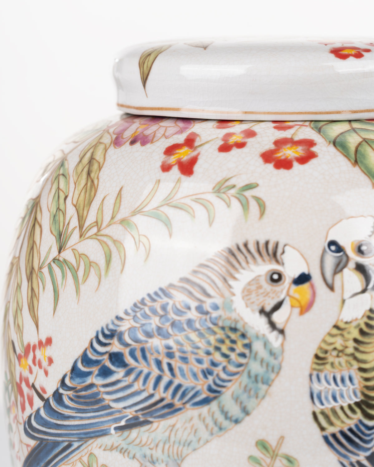 Jardin Aviary Ceramic Jar