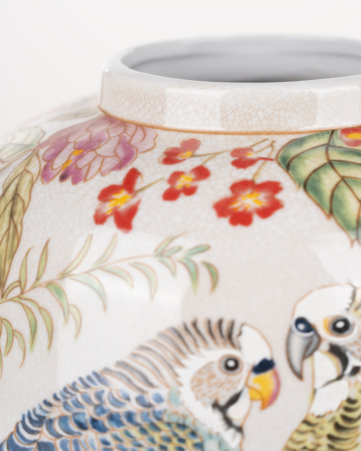 Jardin Aviary Ceramic Jar