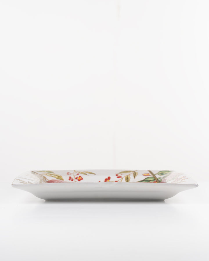 Jardin Aviary Ceramic Platter