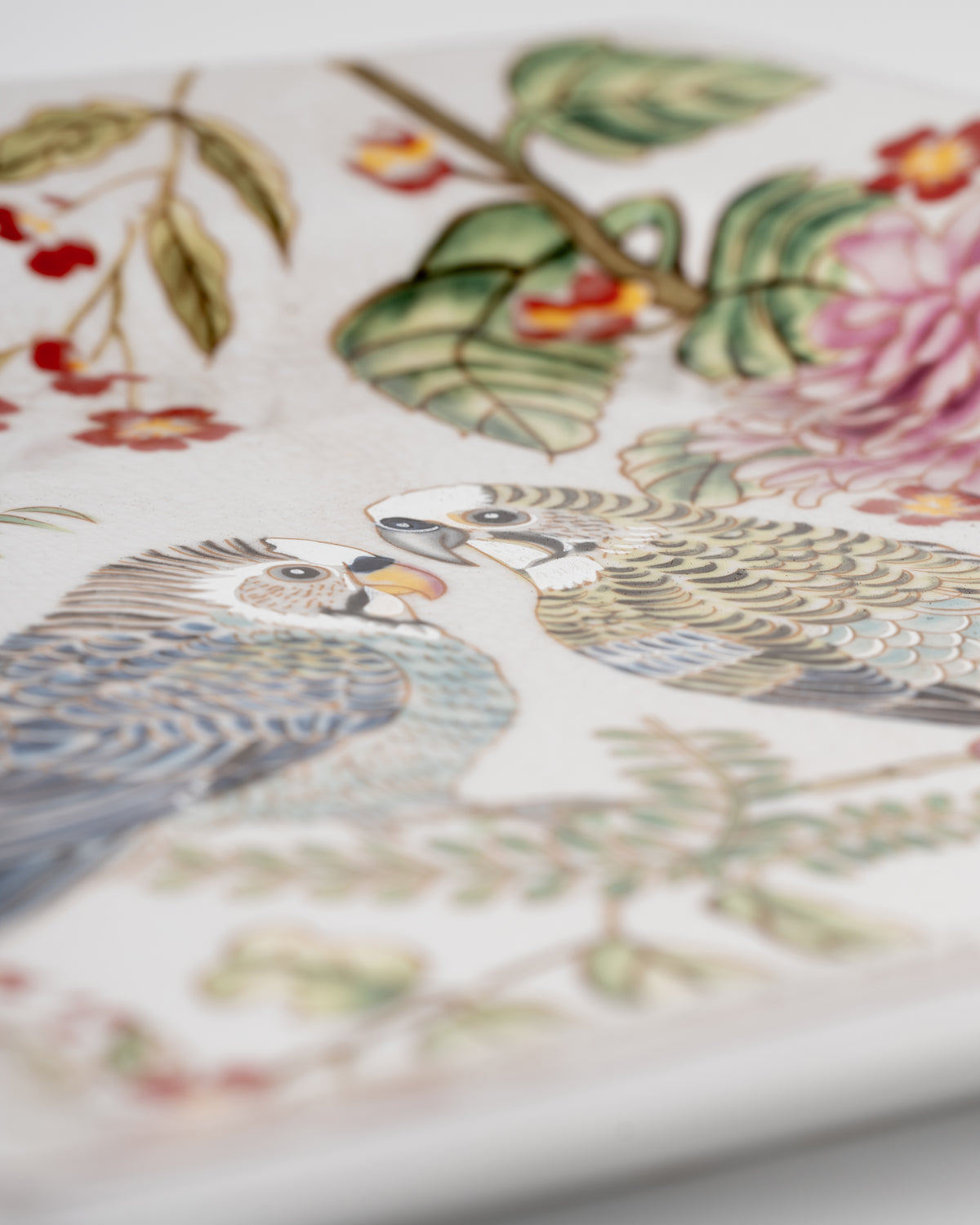 Jardin Aviary Ceramic Platter