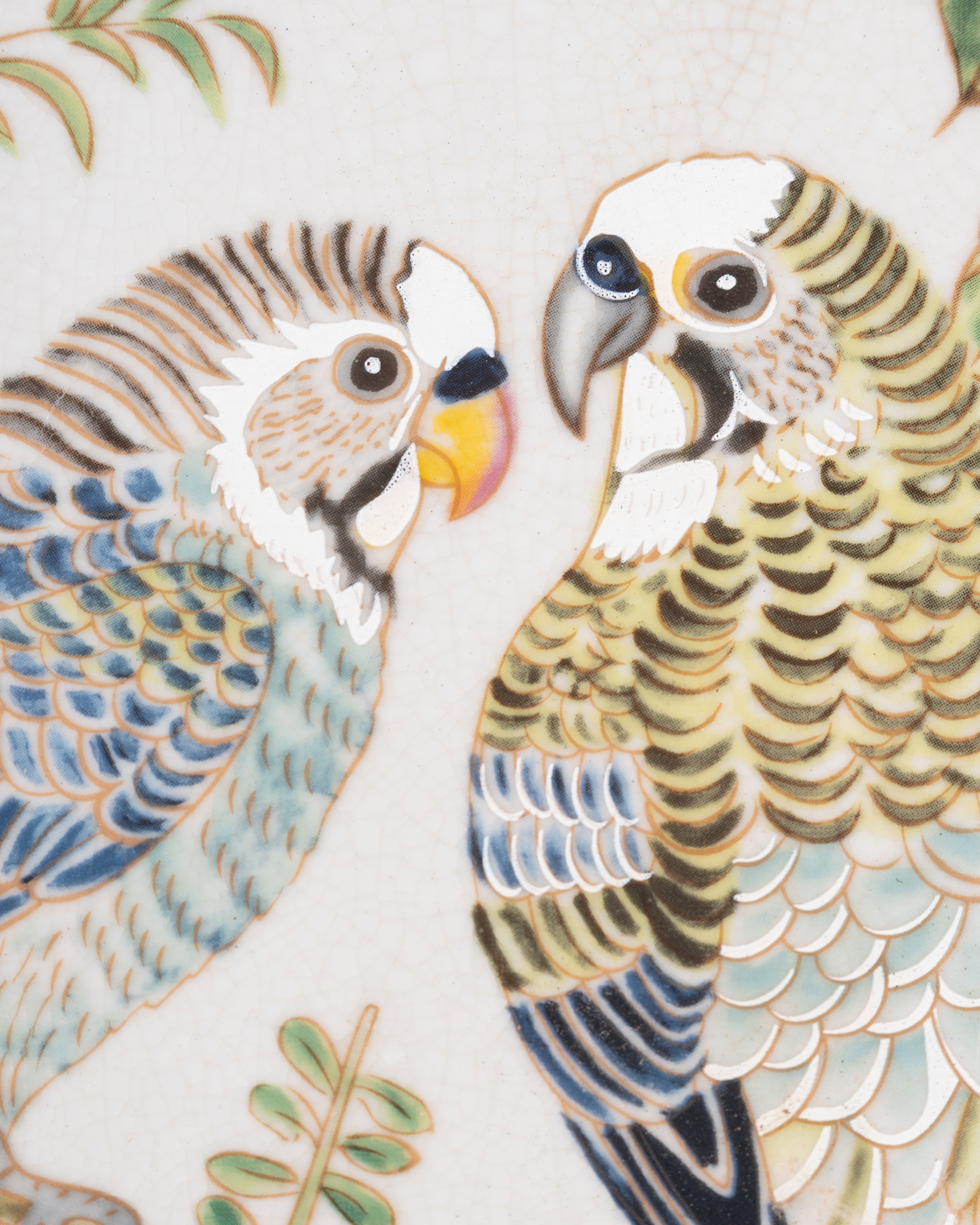 Jardin Aviary Ceramic Platter