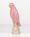 Pink Ceramic Parrot