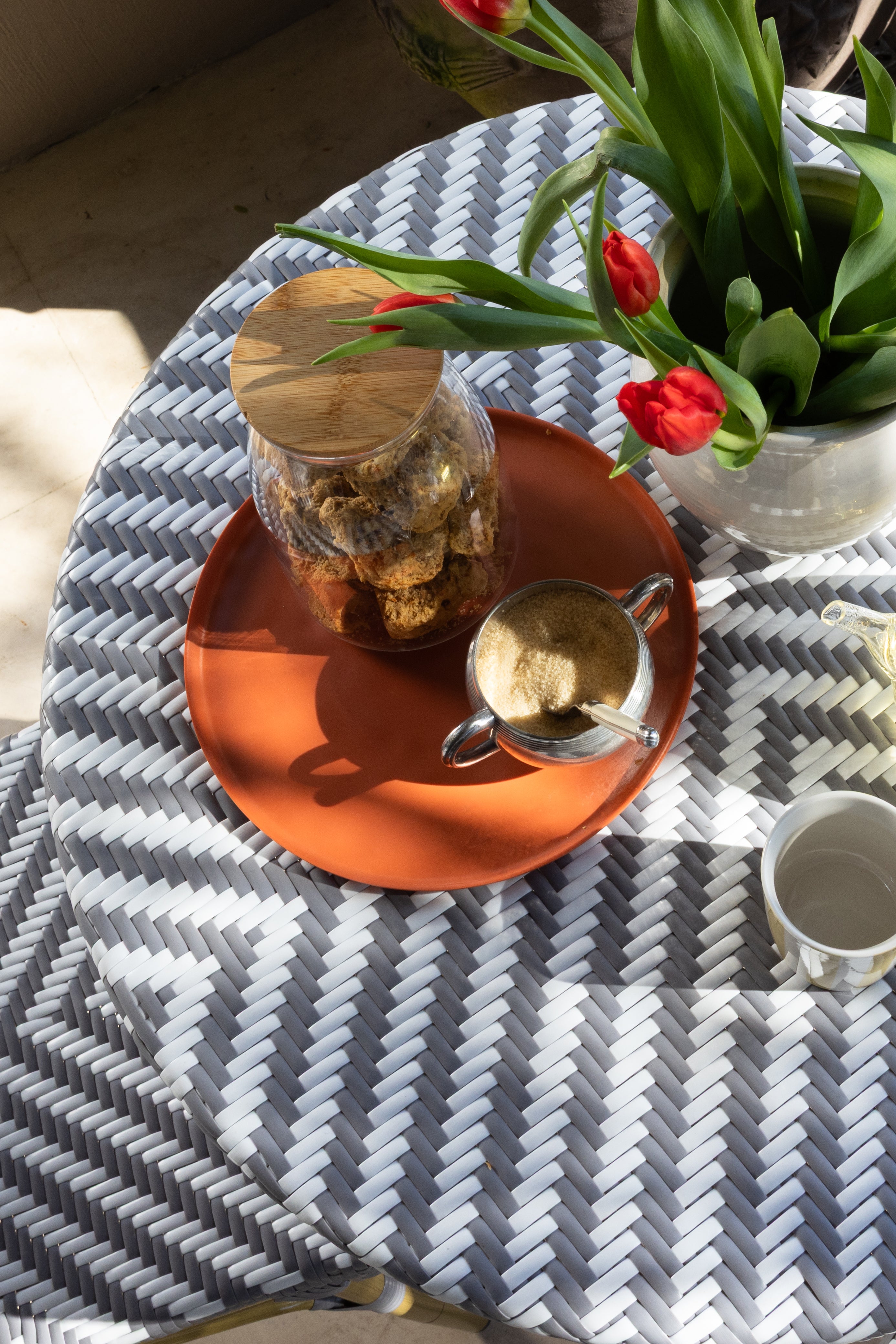 Brioche Cafe Table | Grey