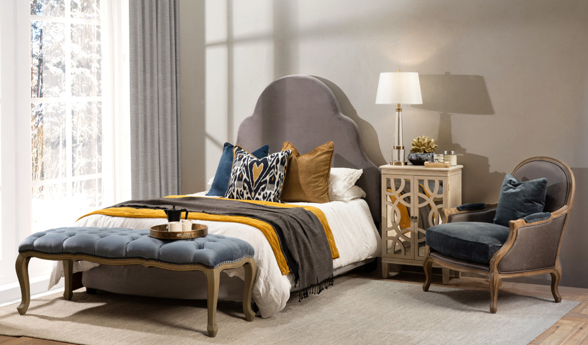 Penelope Accent Chair | Brown PU