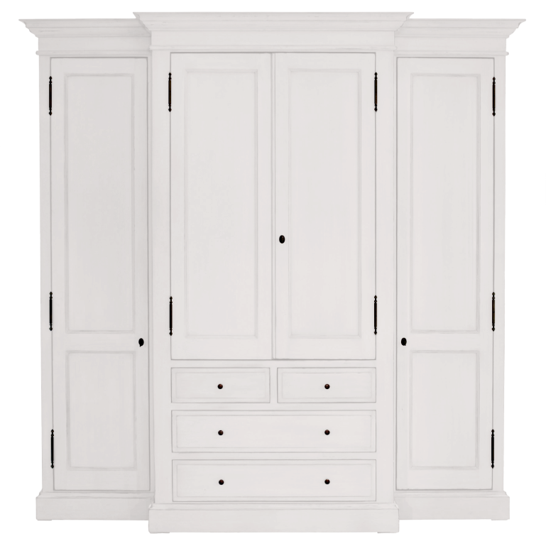 Hampshire 4 Door Wardrobe | 4 Drawers