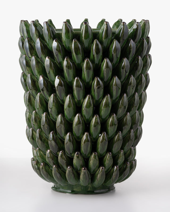 Green Banana Ceramic Vase | Large