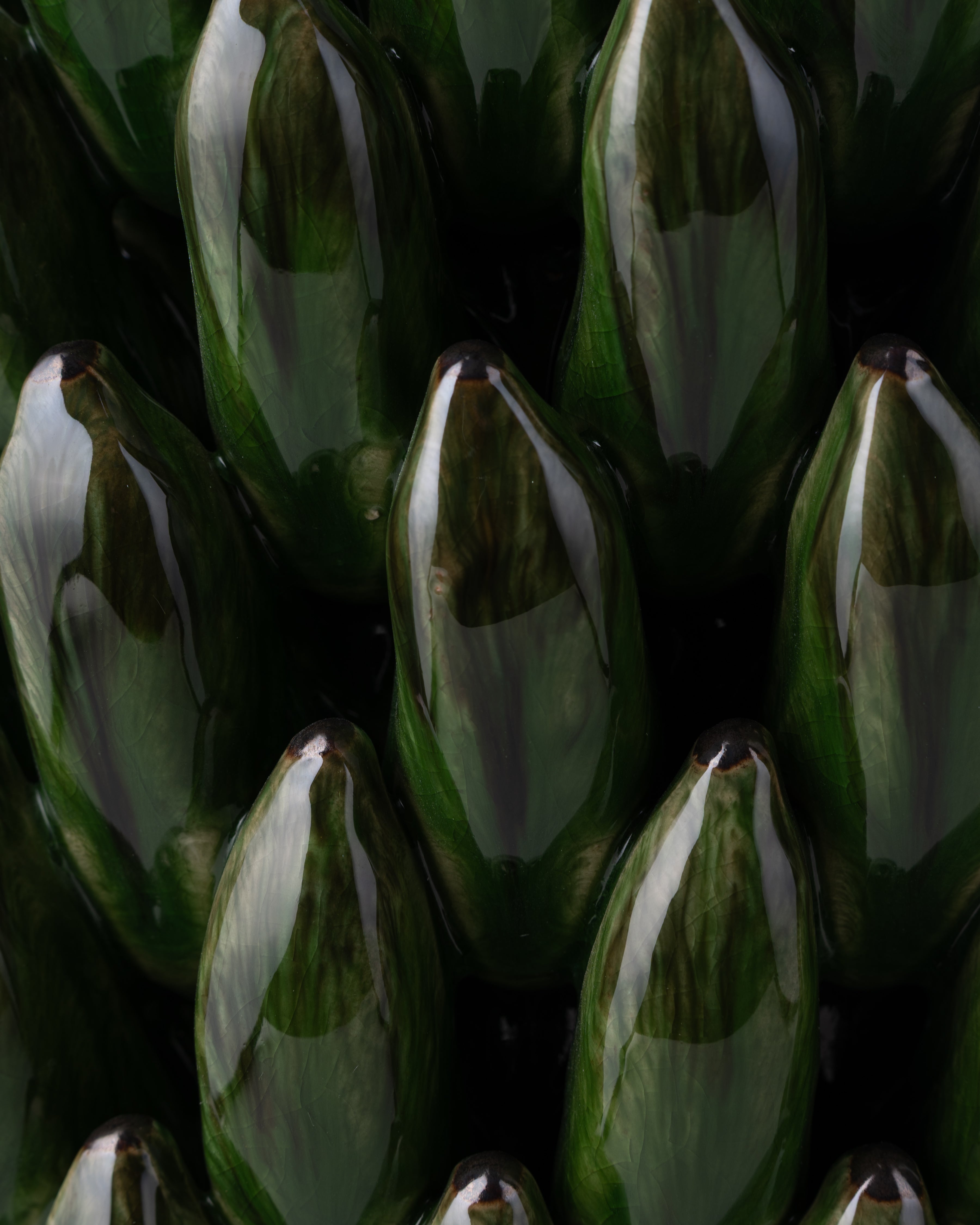 Green Banana Ceramic Vase | Large