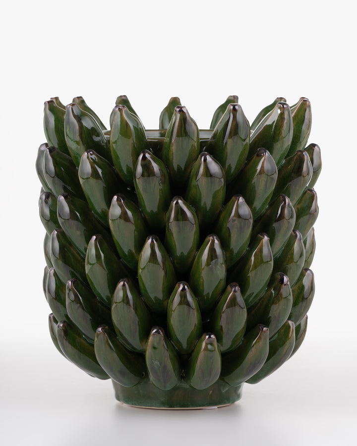 Green Banana Ceramic Vase | Small