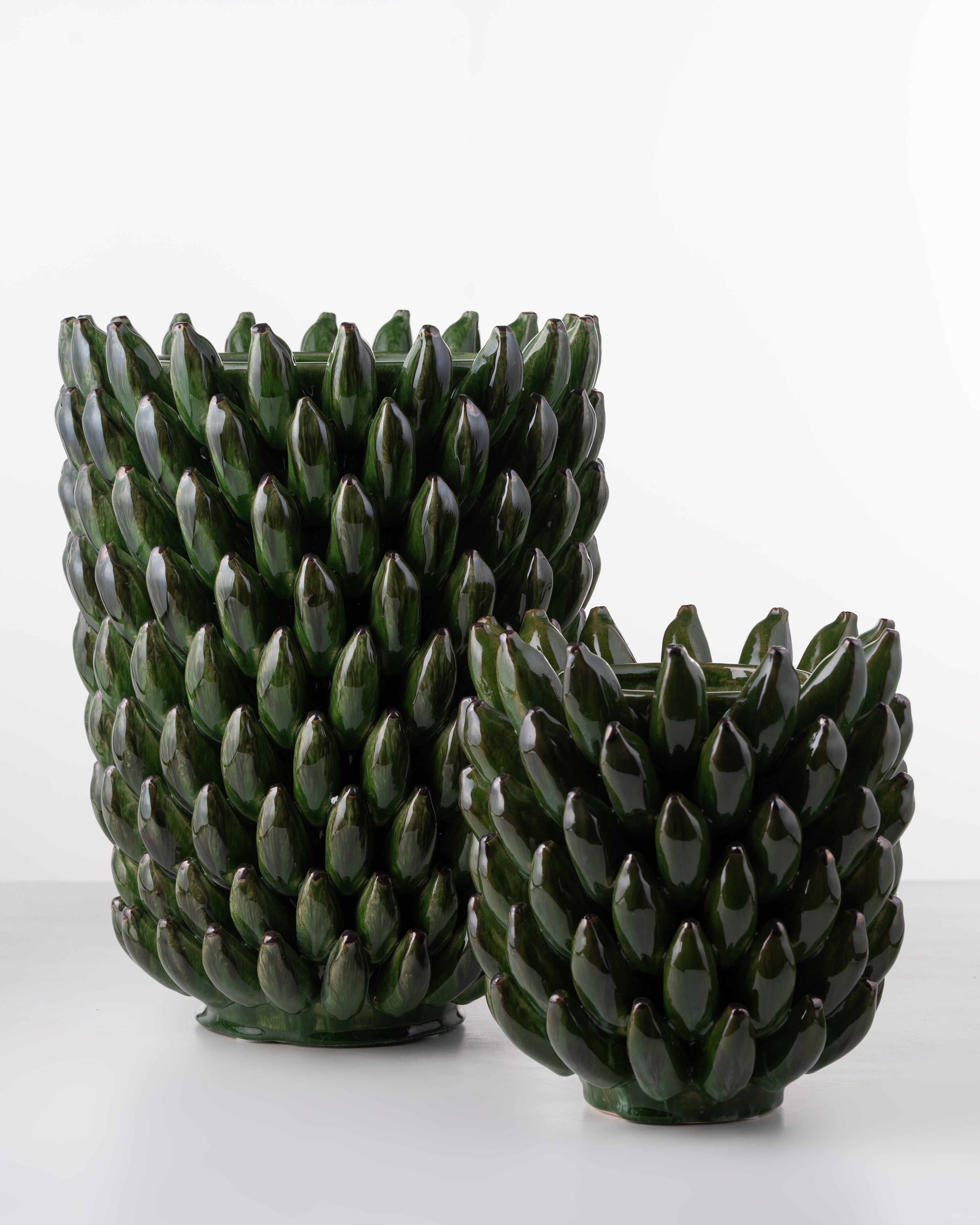 Green Banana Ceramic Vase | Small